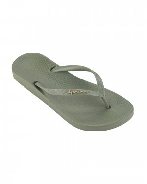 Ipanema Ana Colors Teenslippers Dames Donkergroen Groen | 96721-IWFZ