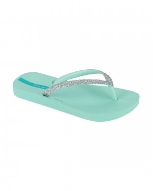 Ipanema Ana Sparkle Teenslippers Kinderen Groen Groen | 46927-LBSR
