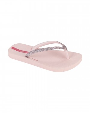 Ipanema Ana Sparkle Teenslippers Kinderen Lichtroze Roze | 04831-FKLC