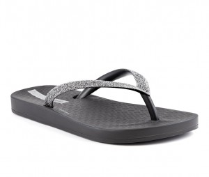 Ipanema Ana Sparkle Teenslippers Kinderen Zwart | 62478-RPBA