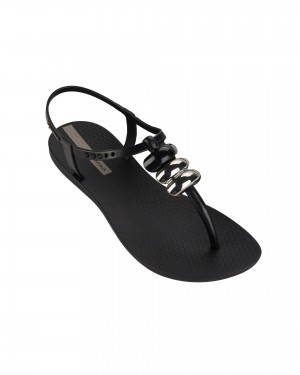 Ipanema Class Sandal Sandalen Dames Zwart Zwart | 56827-LUOX
