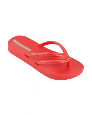 Ipanema Comfy Teenslippers Dames Rood Rood | 82953-ZSUB