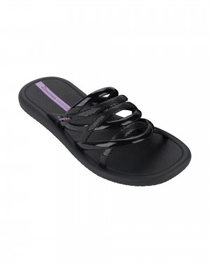 Ipanema Meu Sol Slide Badslippers Dames Zwart | 21637-UQZH
