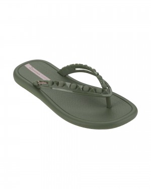 Ipanema Meu Sol Teenslippers Dames Groen | 31942-CQPM