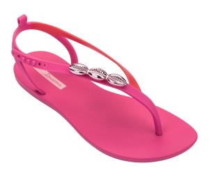 Ipanema Salty Sandalen Dames Roze Rood | 01476-BFWT