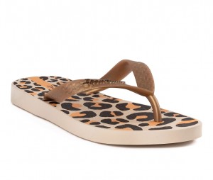 Ipanema Temas Teenslippers Kinderen Beige Goud | 74952-VZKT