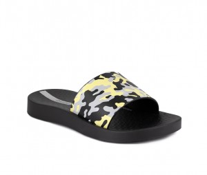 Ipanema Urban Badslippers Kinderen Zwart Grijs Groen | 20359-OQEC