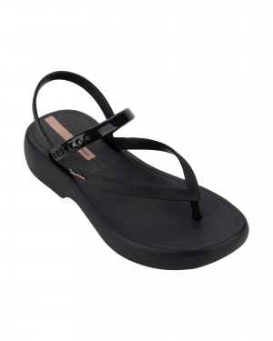 Ipanema Verano Sandalen Dames Zwart | 01362-PNEG