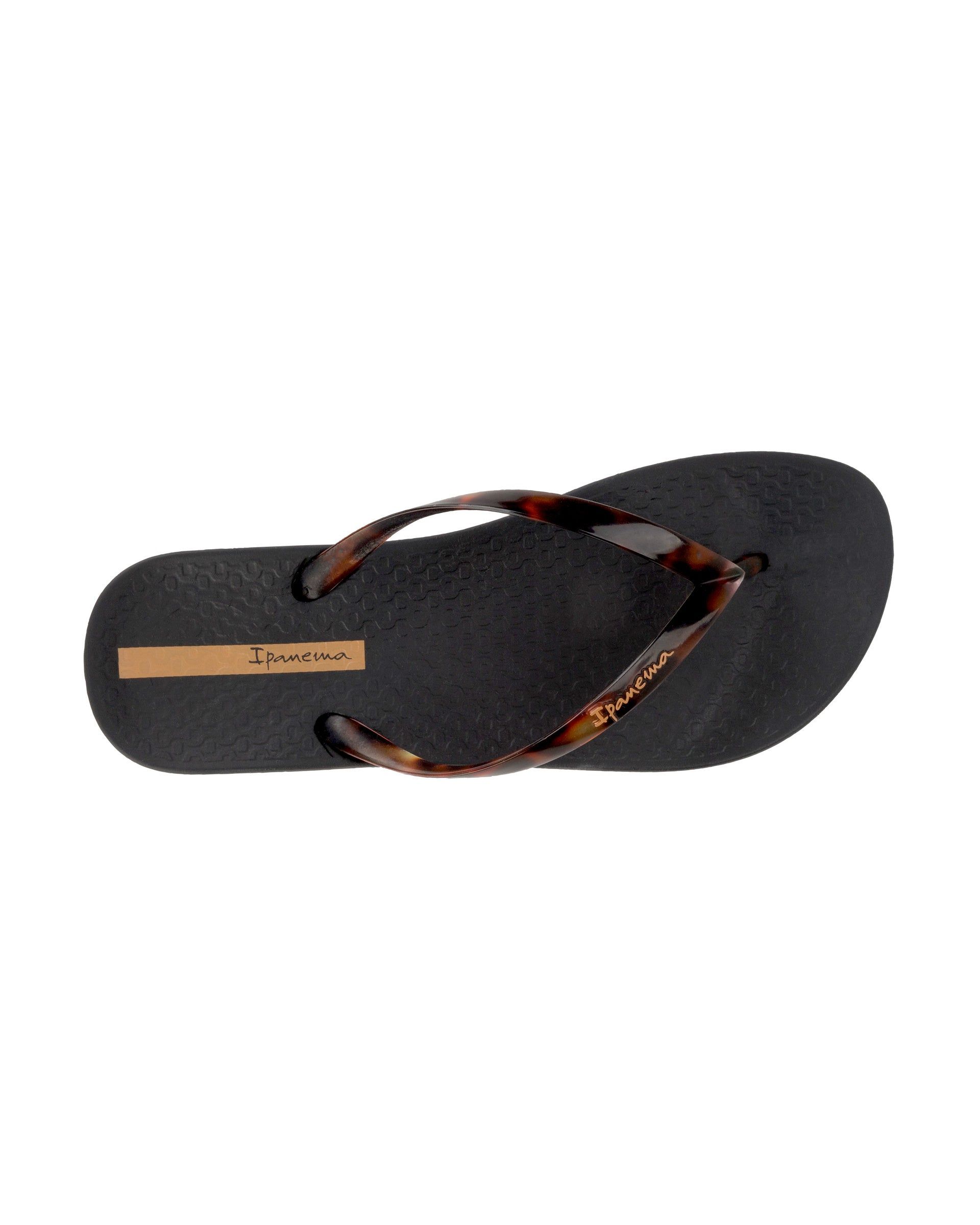 Ipanema Ana Connect Teenslippers Dames Zwart | 41862-QCXO
