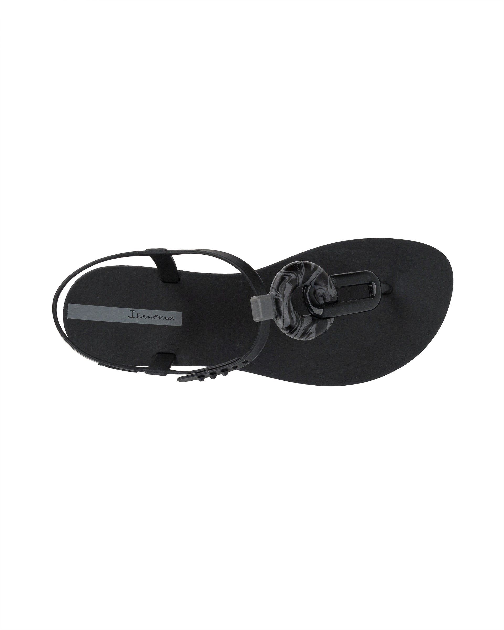 Ipanema Class Marble Sandalen Dames Zwart Grijs | 80472-SZIU