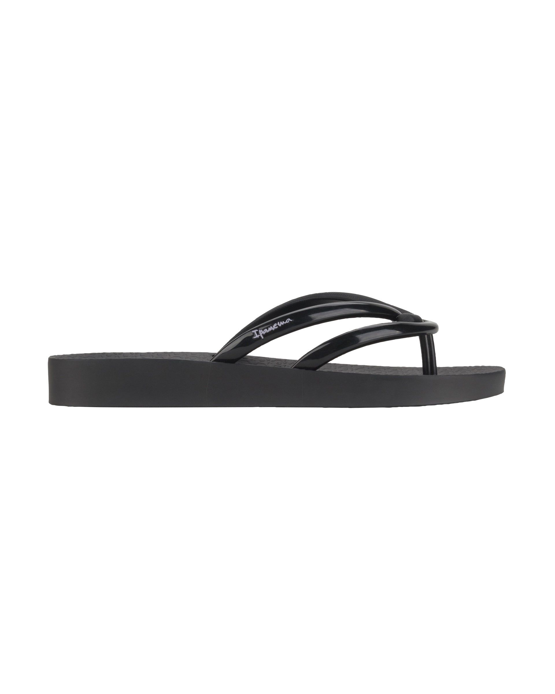 Ipanema Comfy Teenslippers Dames Zwart | 91025-YRPM