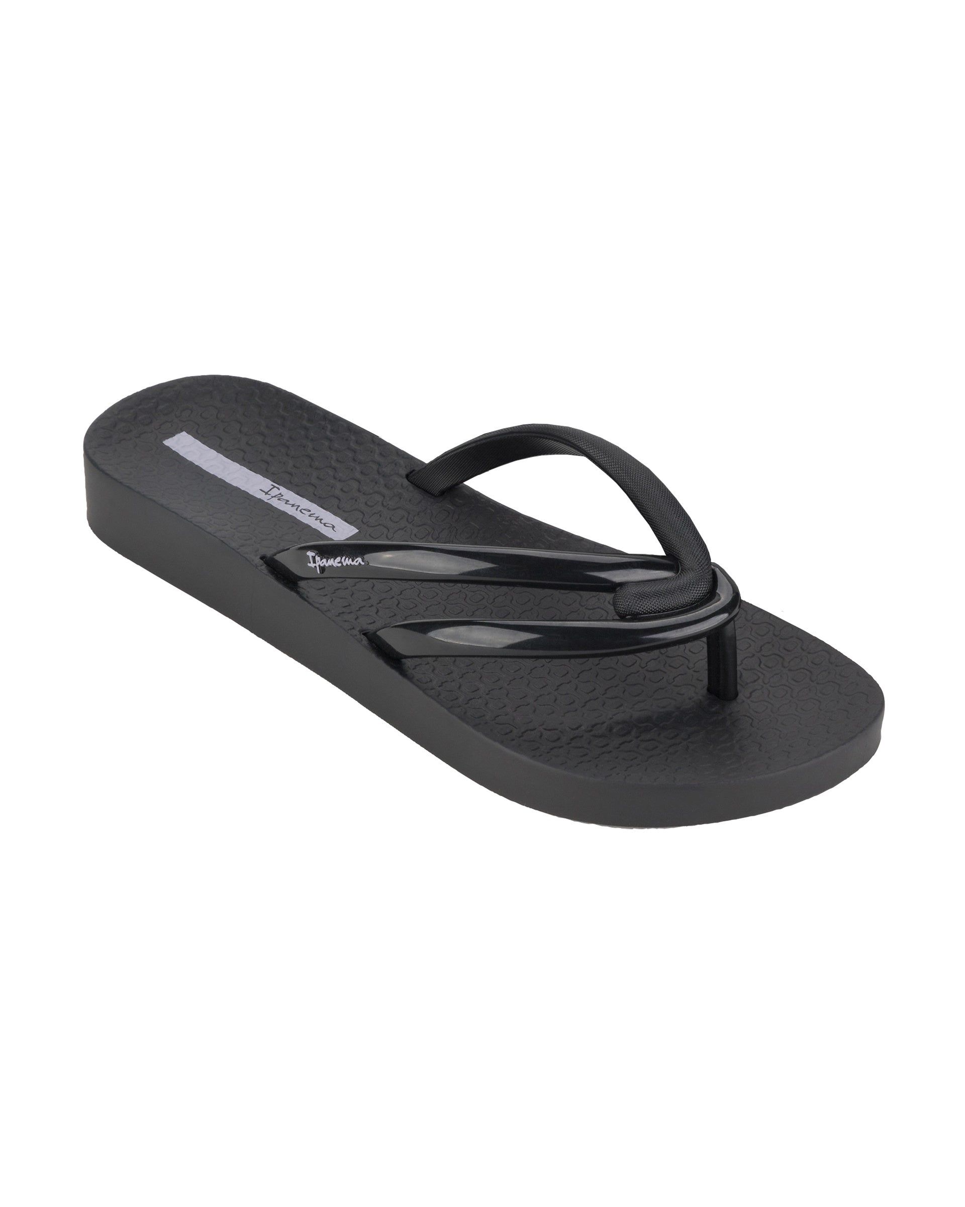 Ipanema Comfy Teenslippers Dames Zwart | 91025-YRPM
