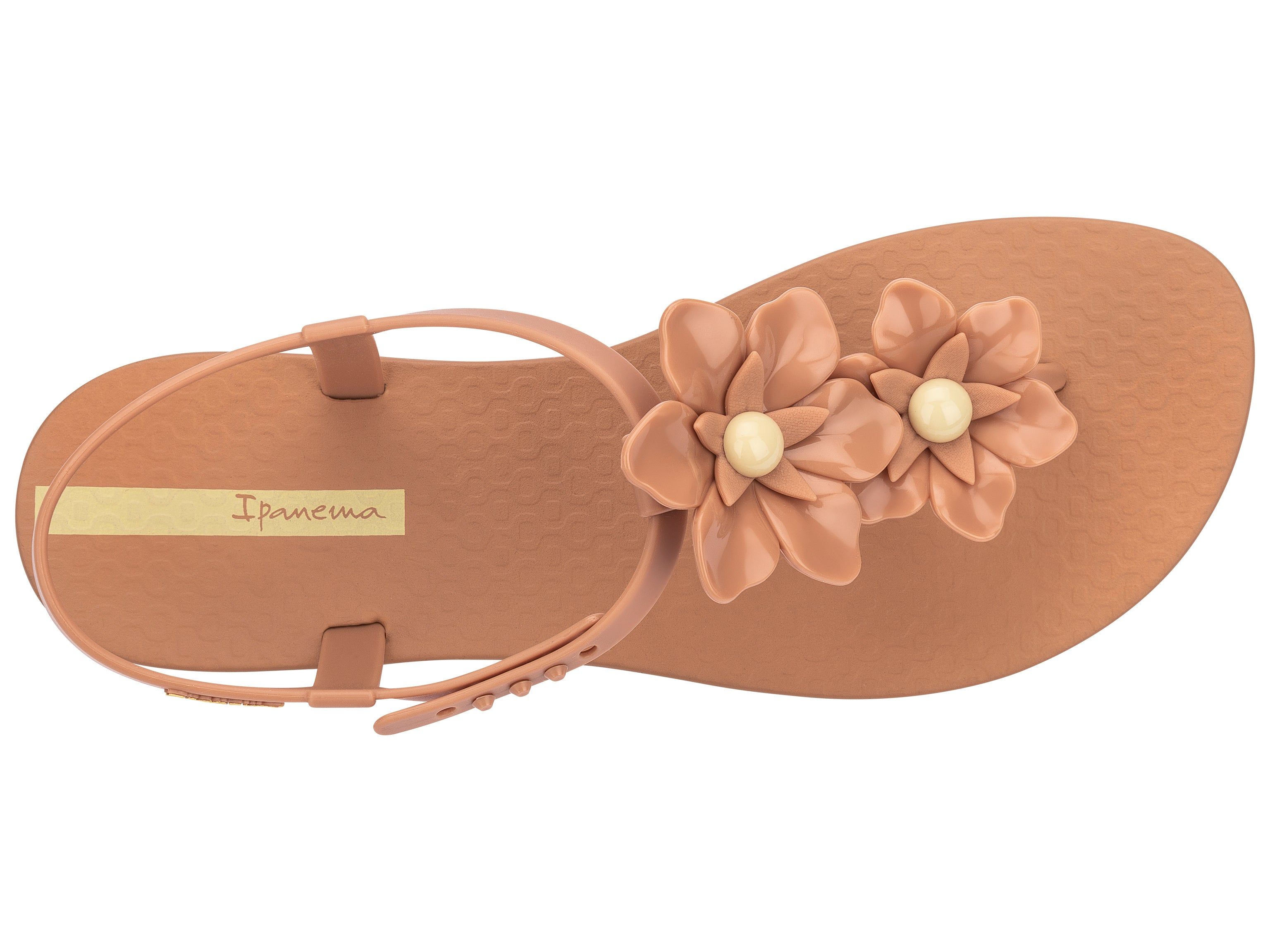 Ipanema Duo Flowers Sandalen Dames Bruin Geel | 30846-PZRD