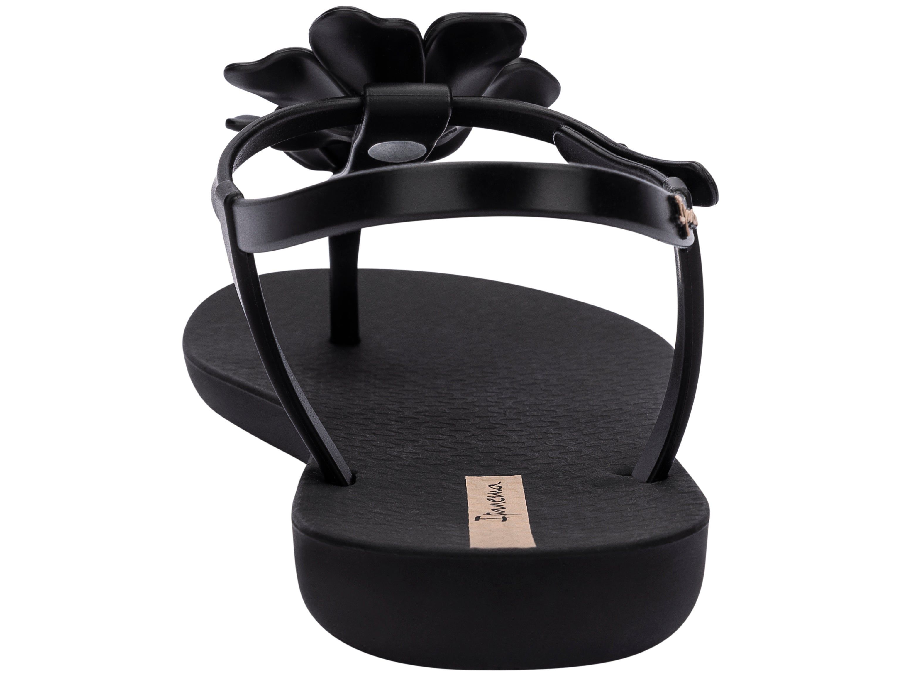 Ipanema Duo Flowers Sandalen Dames Zwart Beige | 94210-MRKI
