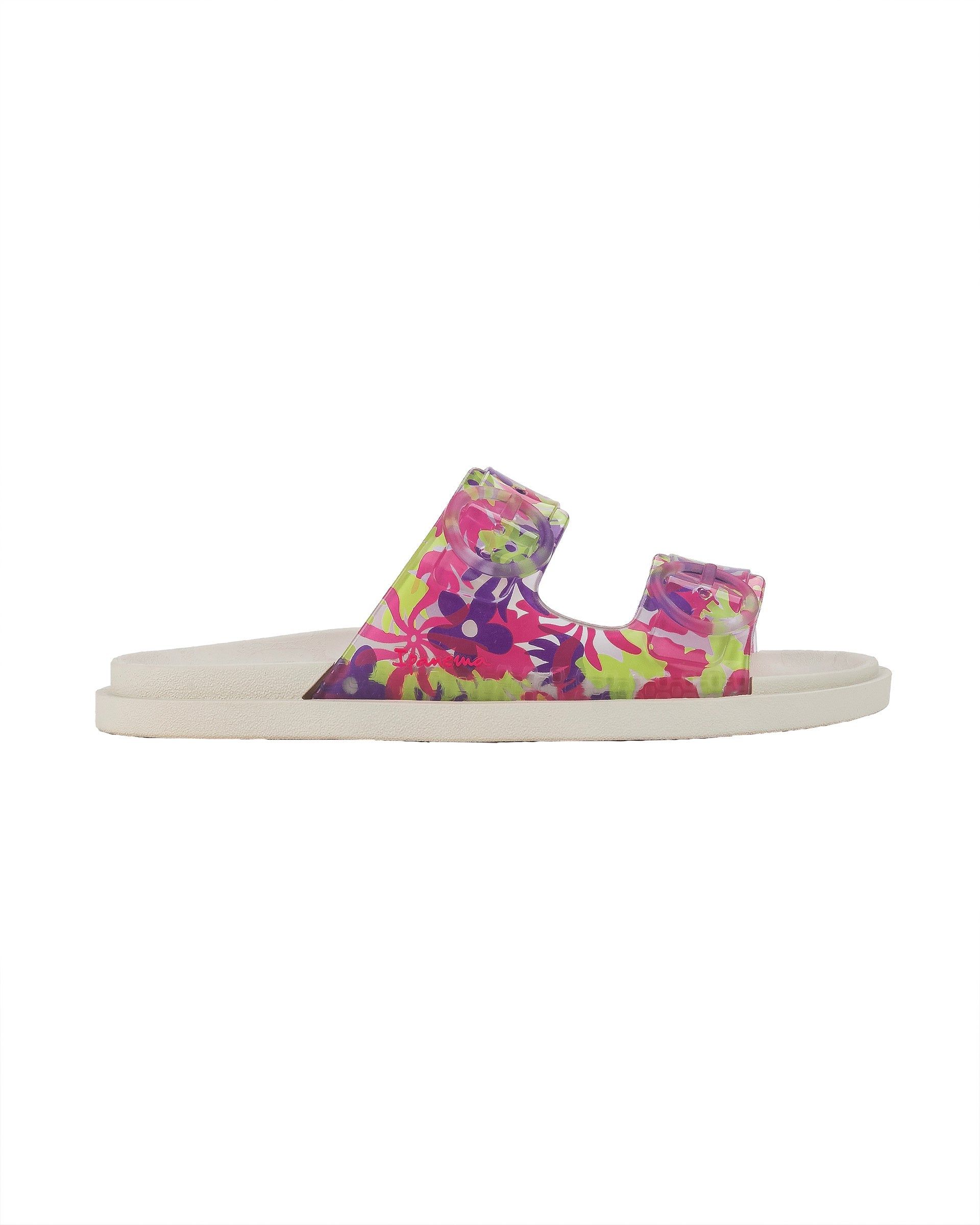 Ipanema Follow Badslippers Kinderen Beige Roze Groen | 23018-MZIF