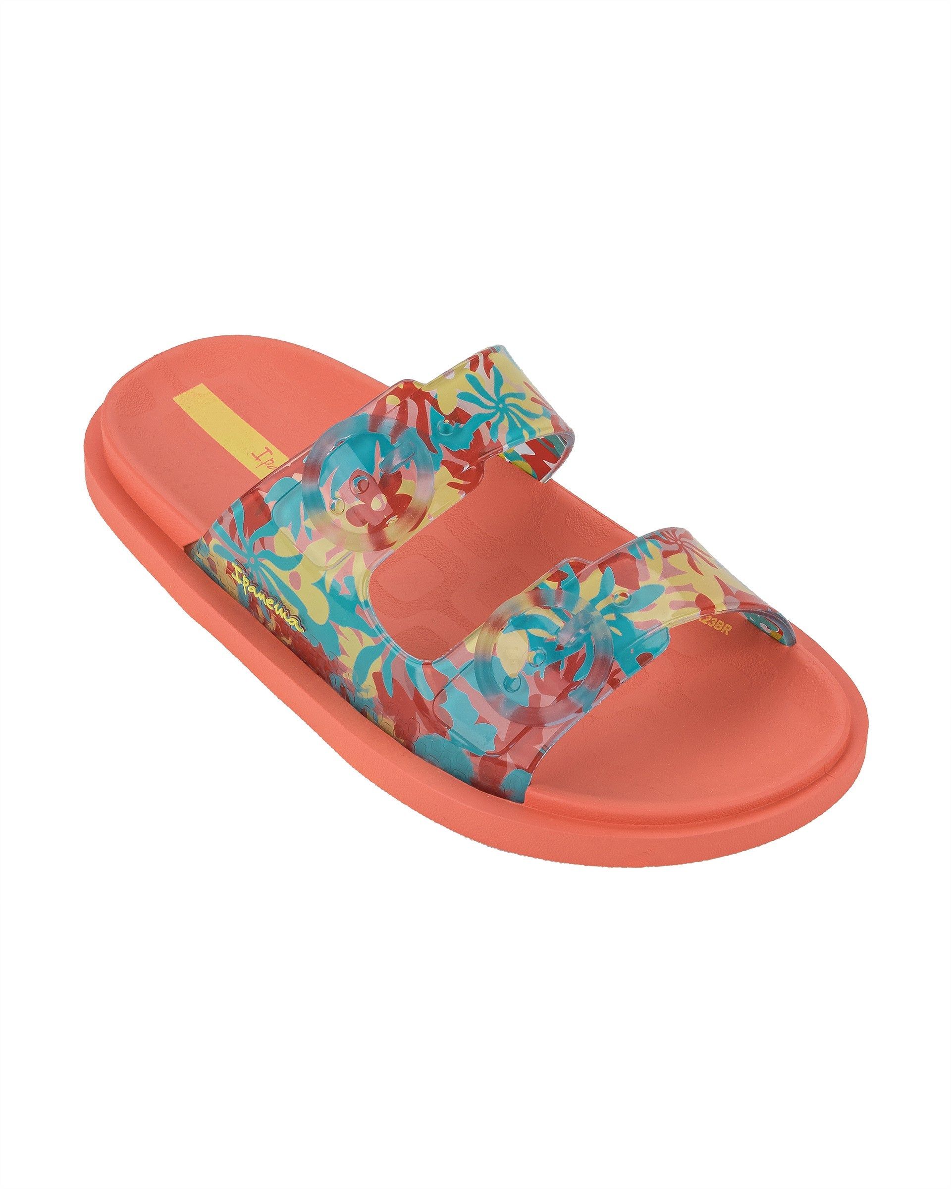 Ipanema Follow Badslippers Kinderen Oranje Geel Rood | 13286-ZQLF