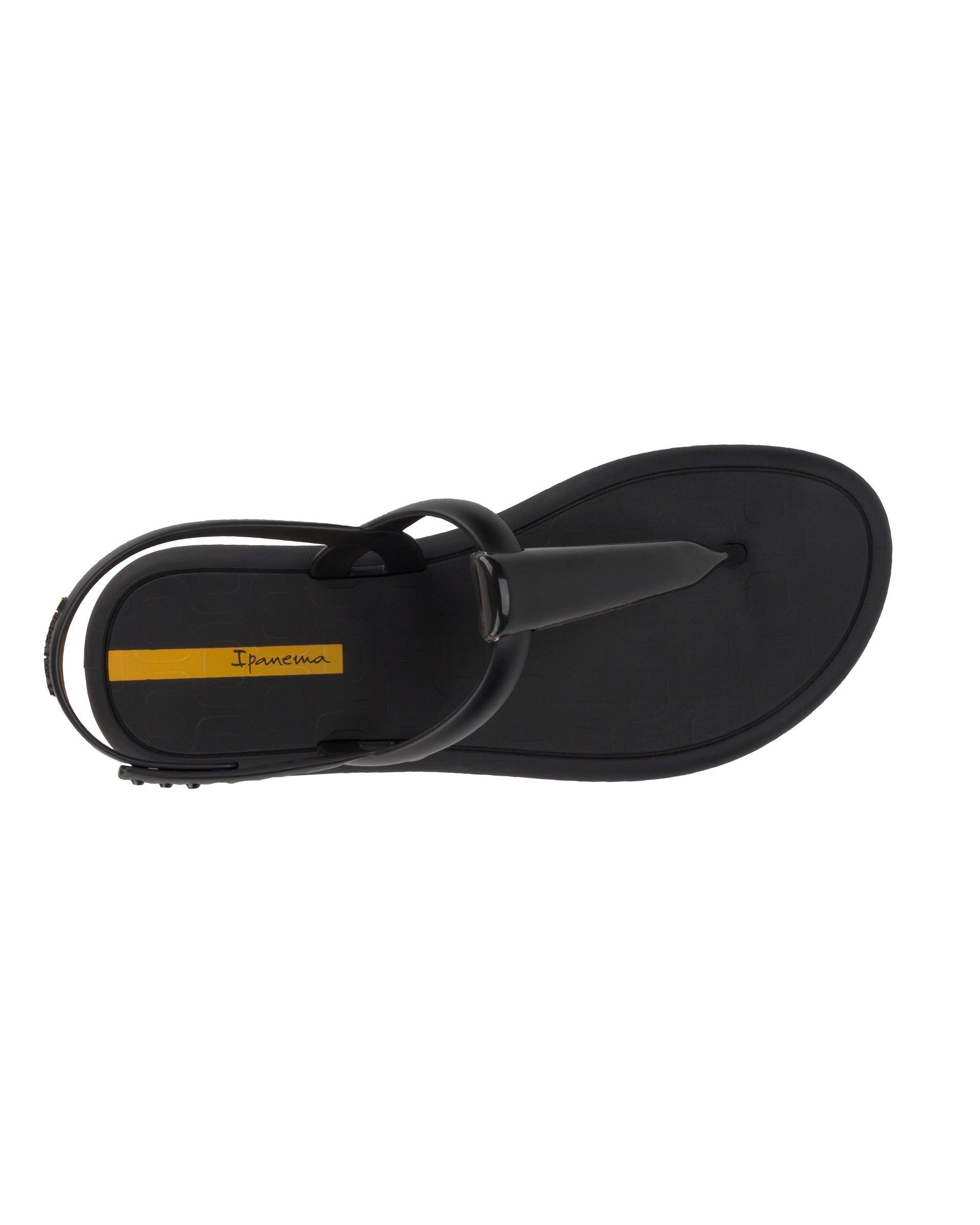Ipanema Glossy Sandal Sandalen Dames Zwart Zwart | 38510-GIWT