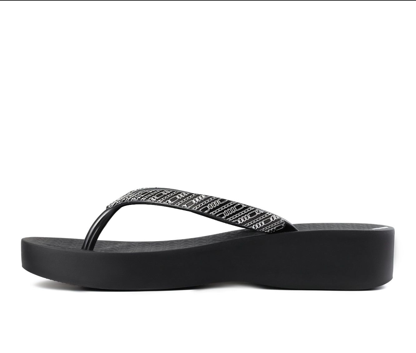 Ipanema Mesh Teenslippers Dames Zwart Grijs | 37205-HZER