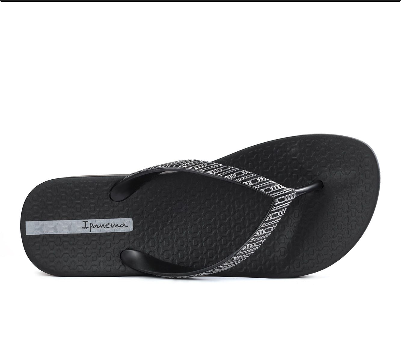 Ipanema Mesh Teenslippers Dames Zwart Grijs | 37205-HZER