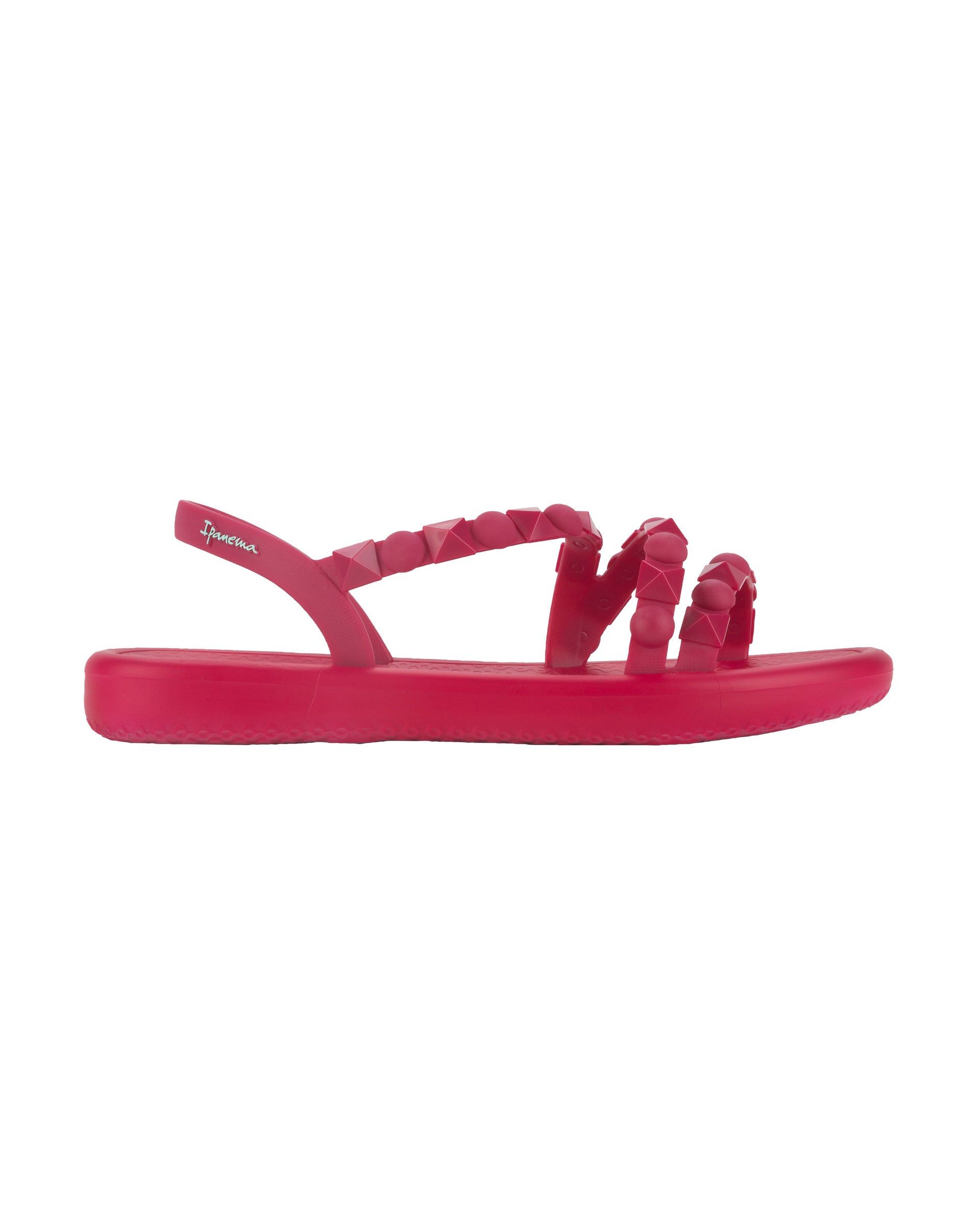 Ipanema Meu Sol Flatform Sandalen Dames Donkerroze | 52498-FGKT