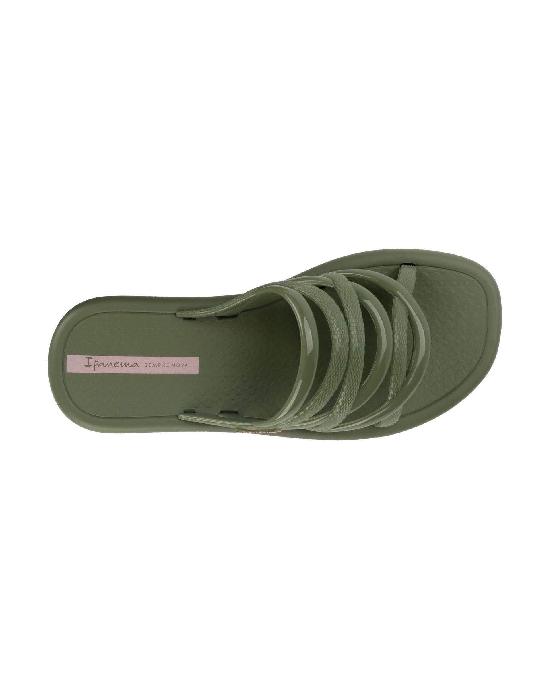 Ipanema Meu Sol Slide Badslippers Dames Groen Roze | 54620-LBVD