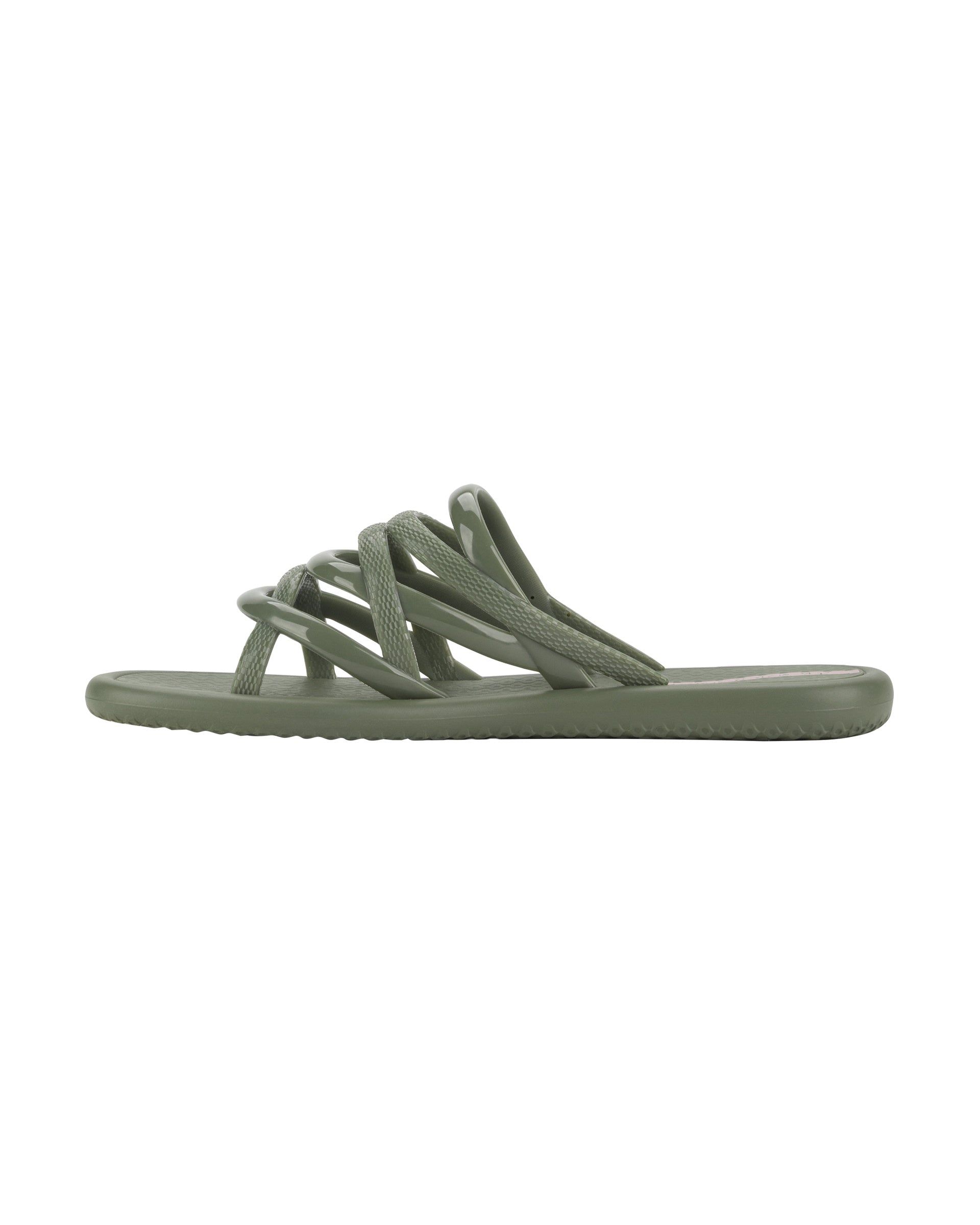 Ipanema Meu Sol Slide Badslippers Dames Groen Roze | 54620-LBVD