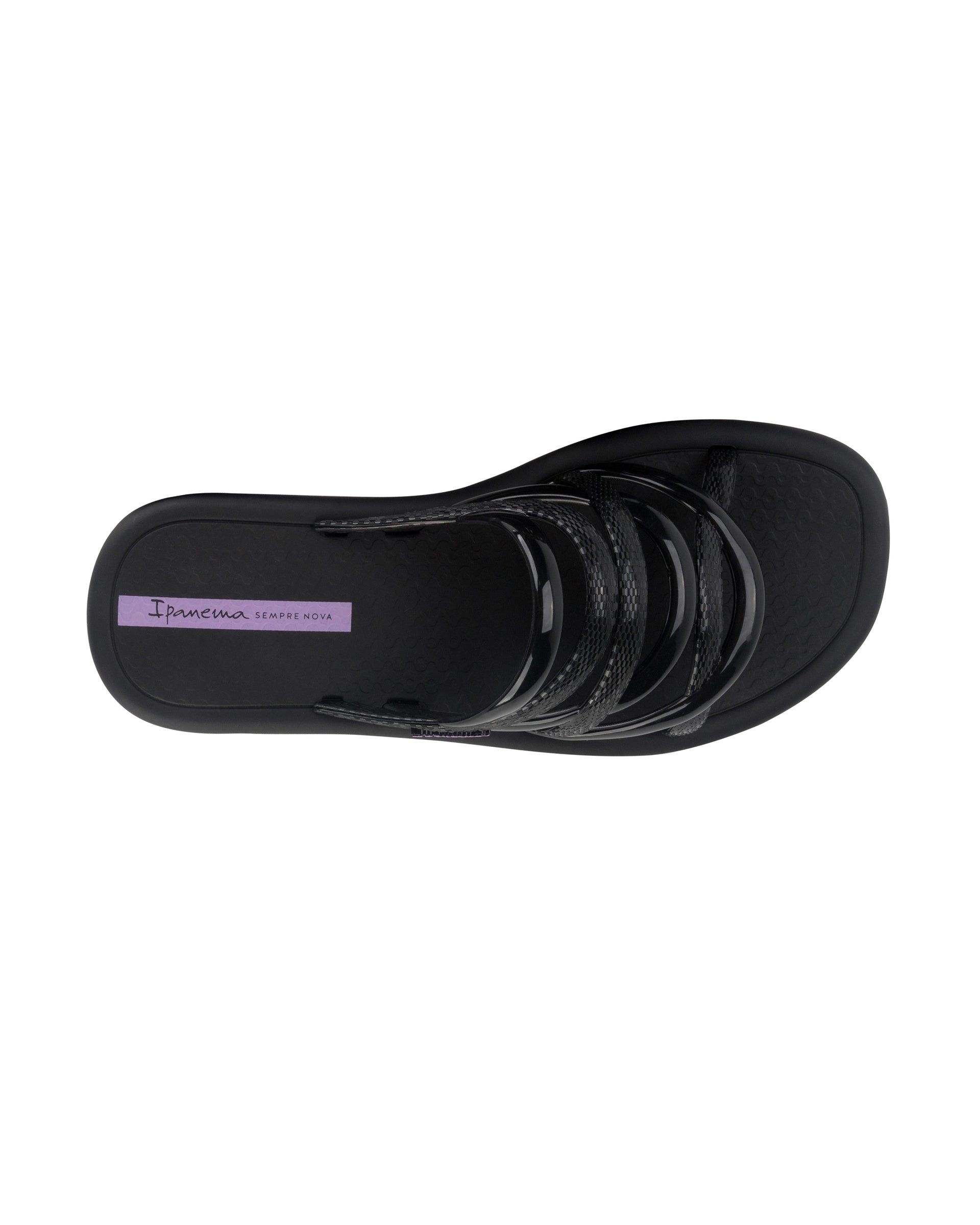 Ipanema Meu Sol Slide Badslippers Dames Zwart | 21637-UQZH