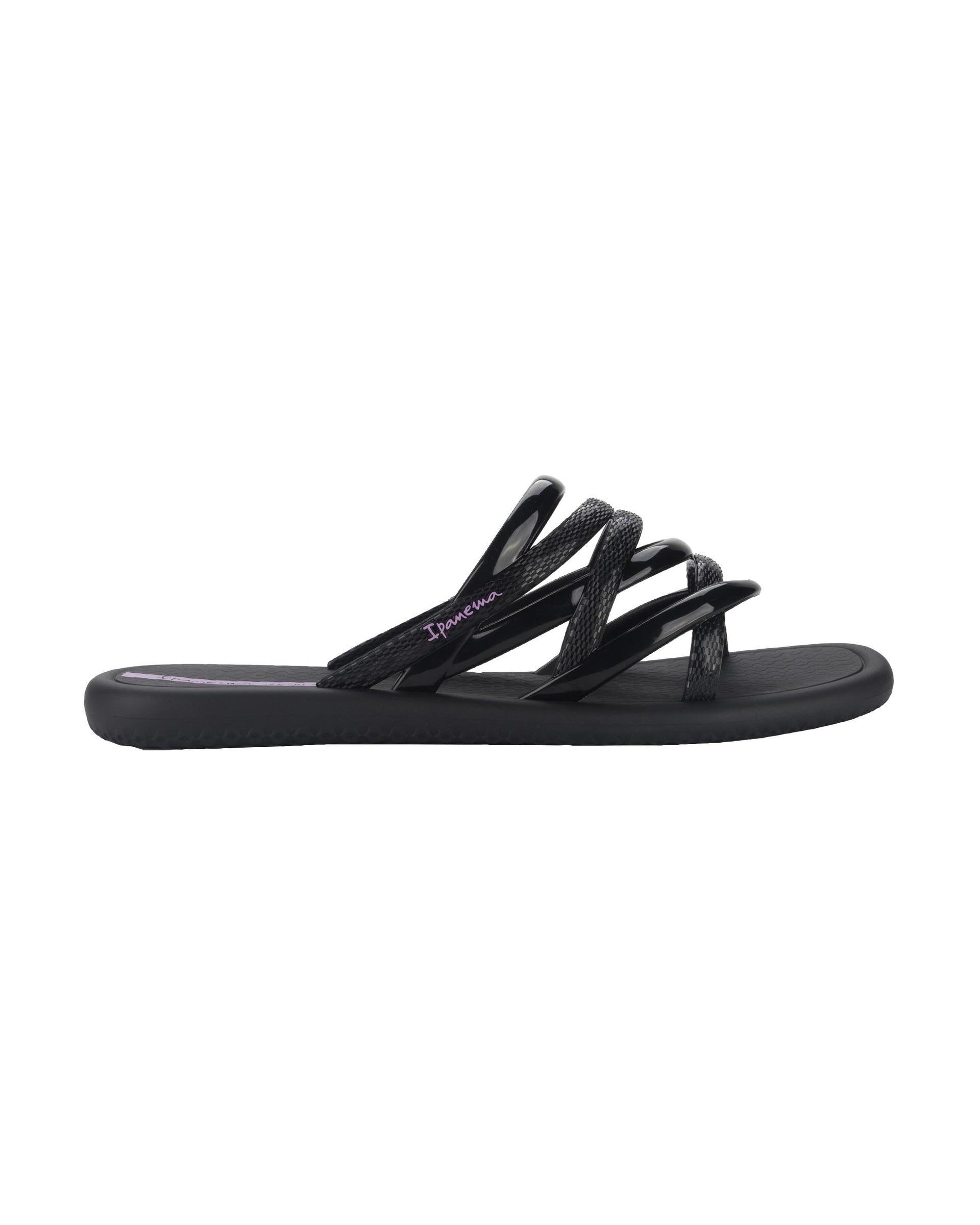 Ipanema Meu Sol Slide Badslippers Dames Zwart | 21637-UQZH