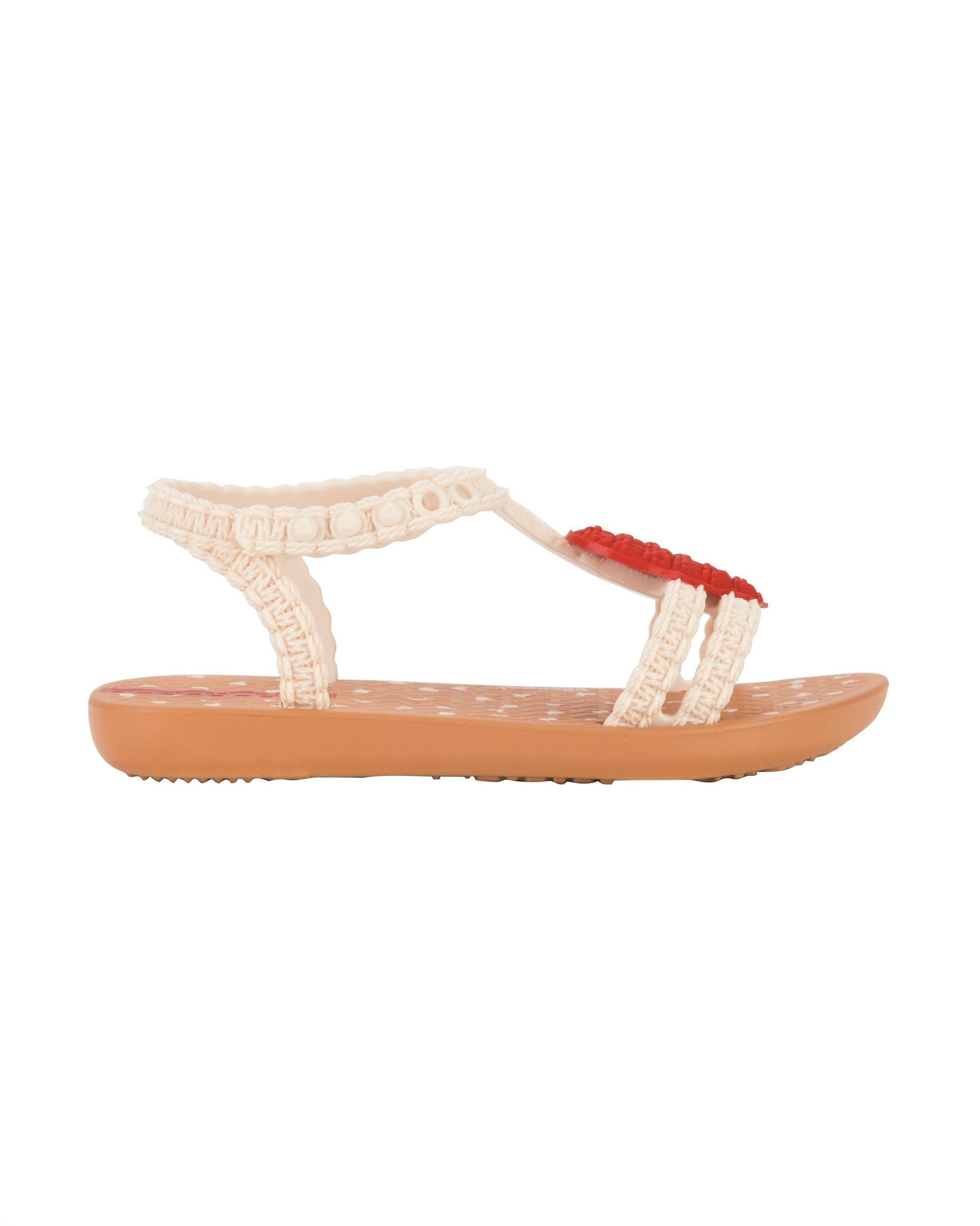 Ipanema My First Ipanema Sandalen Baby Beige Beige Rood | 12640-BHDM