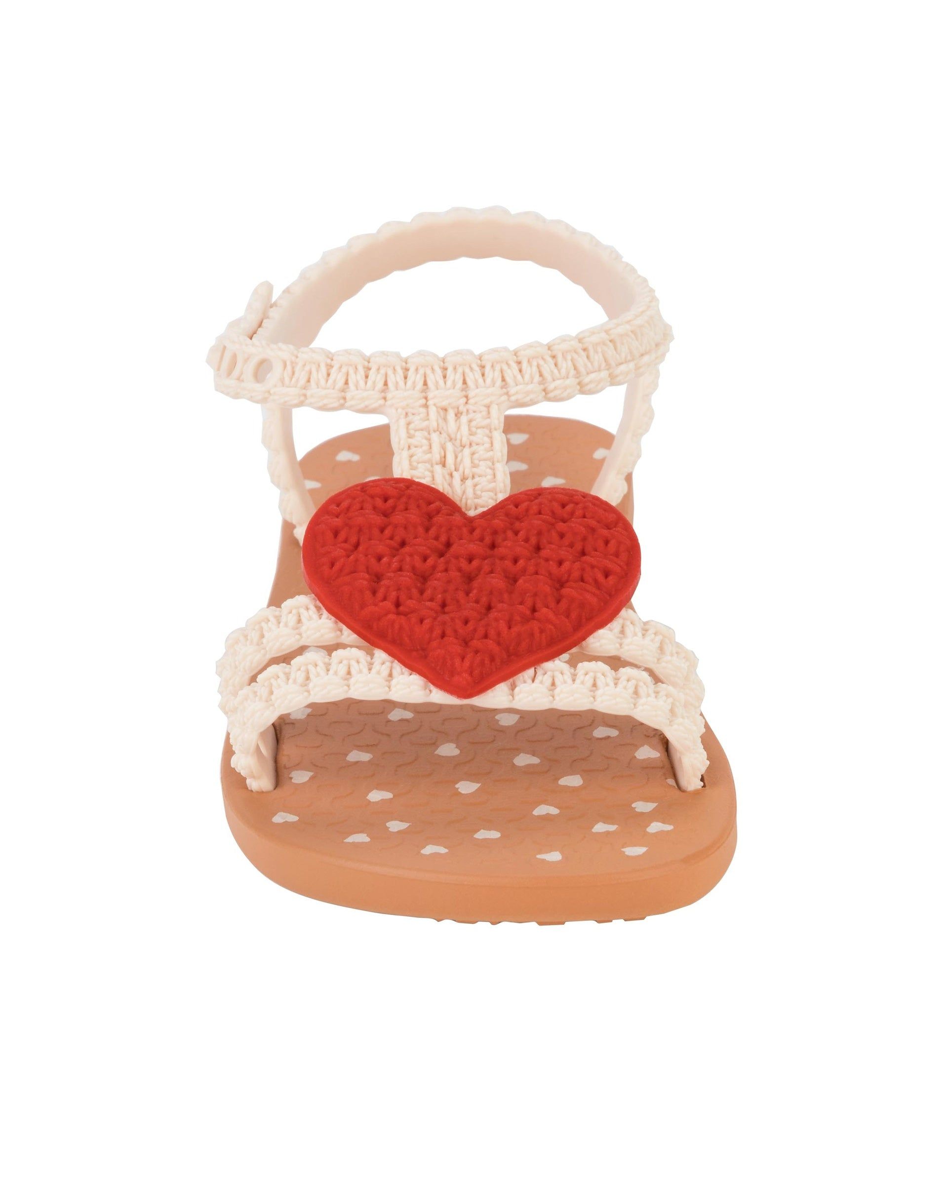 Ipanema My First Ipanema Sandalen Baby Beige Beige Rood | 12640-BHDM