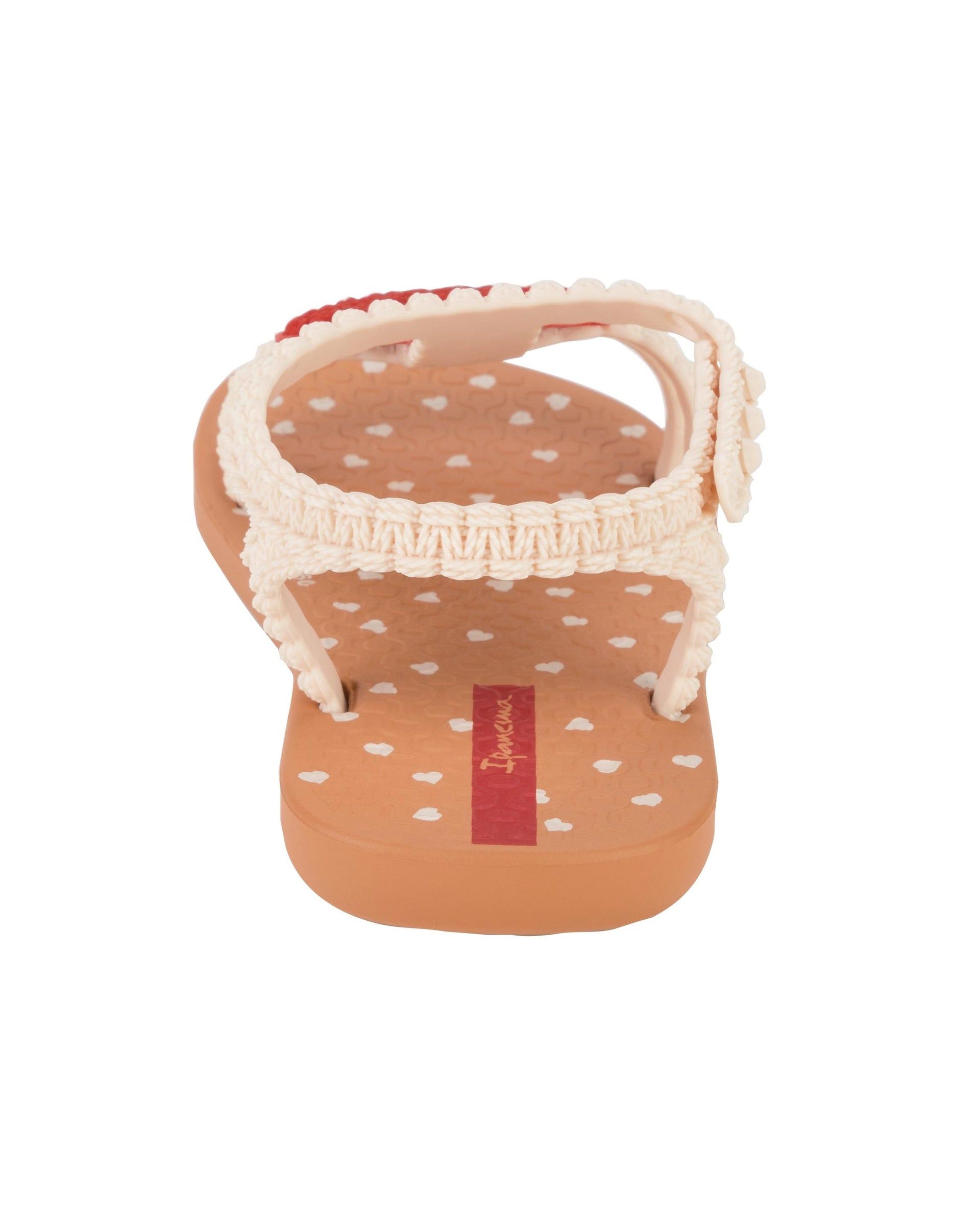 Ipanema My First Ipanema Sandalen Baby Beige Beige Rood | 12640-BHDM