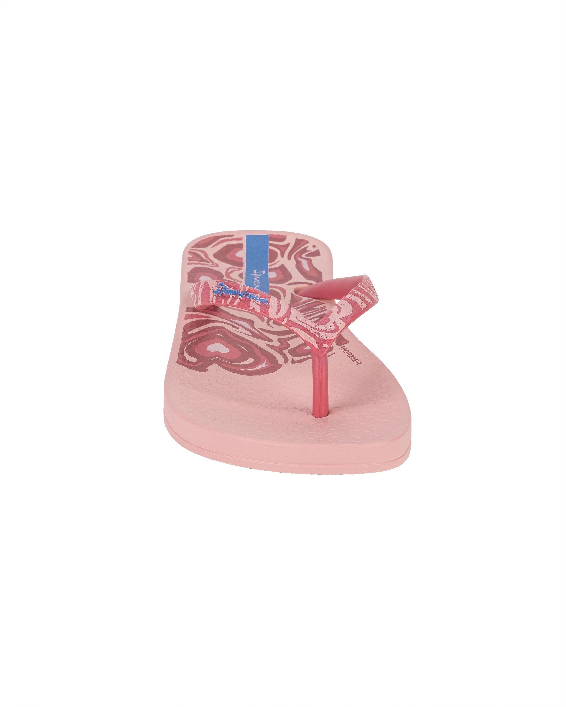 Ipanema Nostalgic Hearts Teenslippers Kinderen Lichtroze Roze | 43786-QFIJ