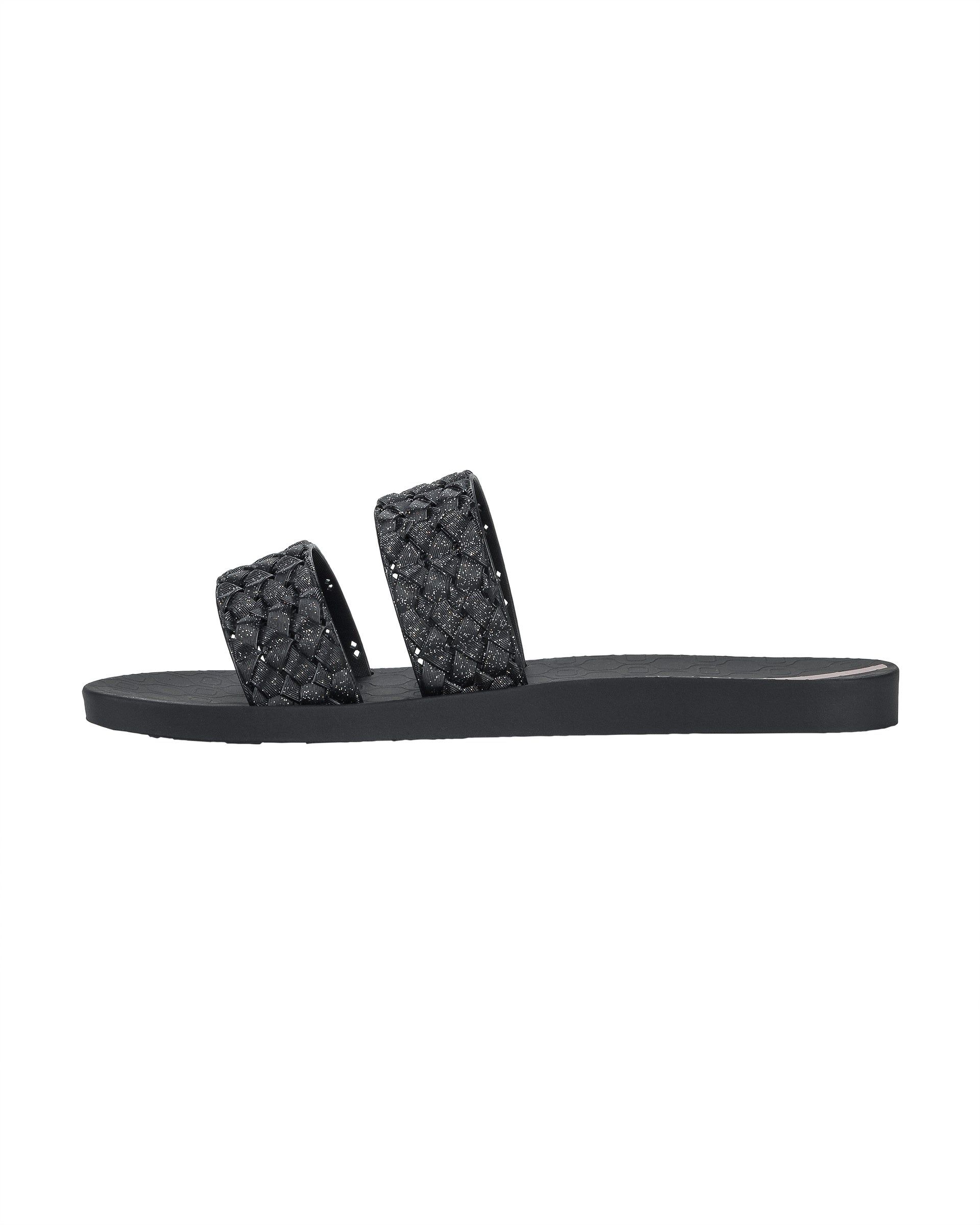 Ipanema Renda Badslippers Dames Zwart Zwart | 97601-RFXC