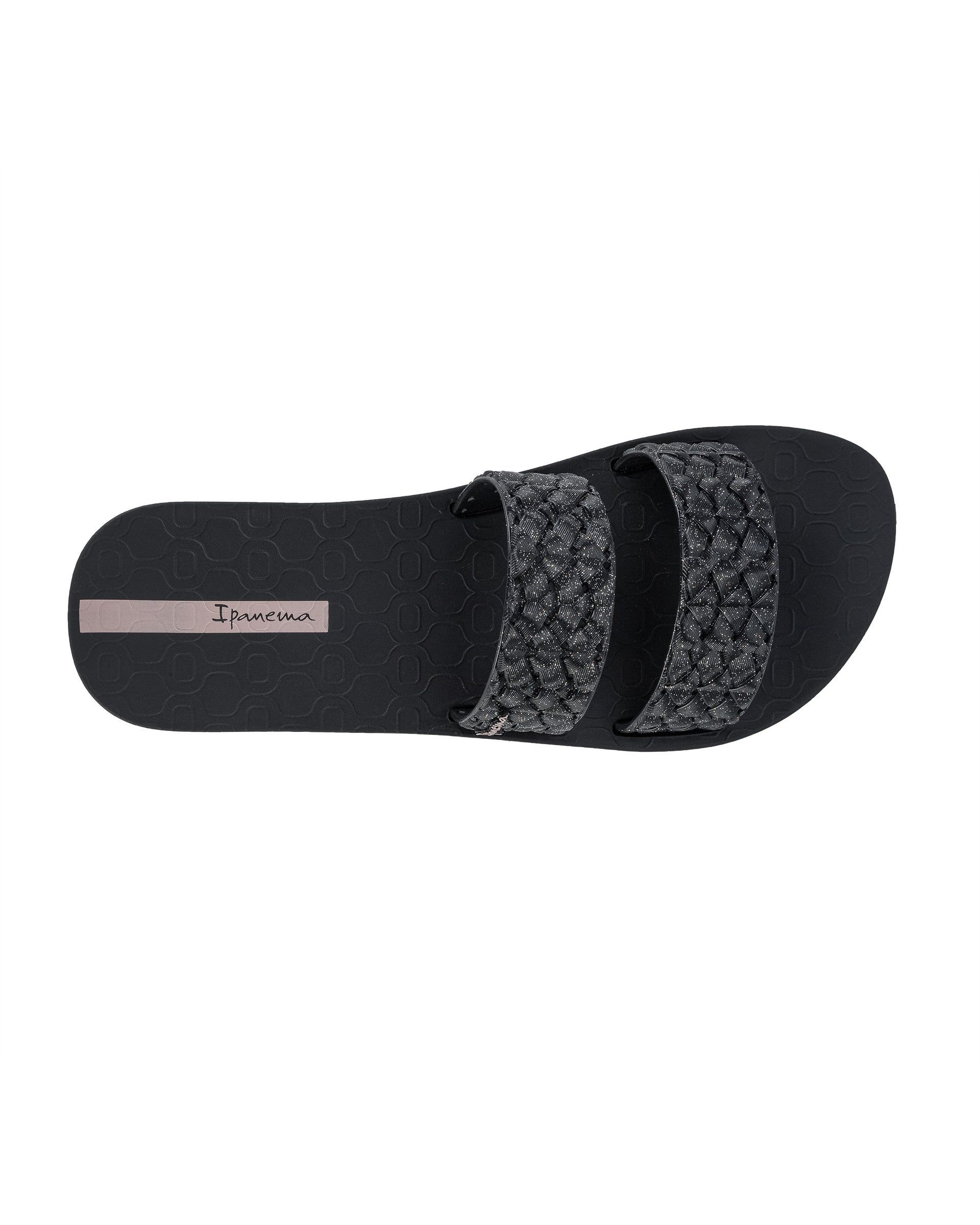 Ipanema Renda Badslippers Dames Zwart Zwart | 97601-RFXC