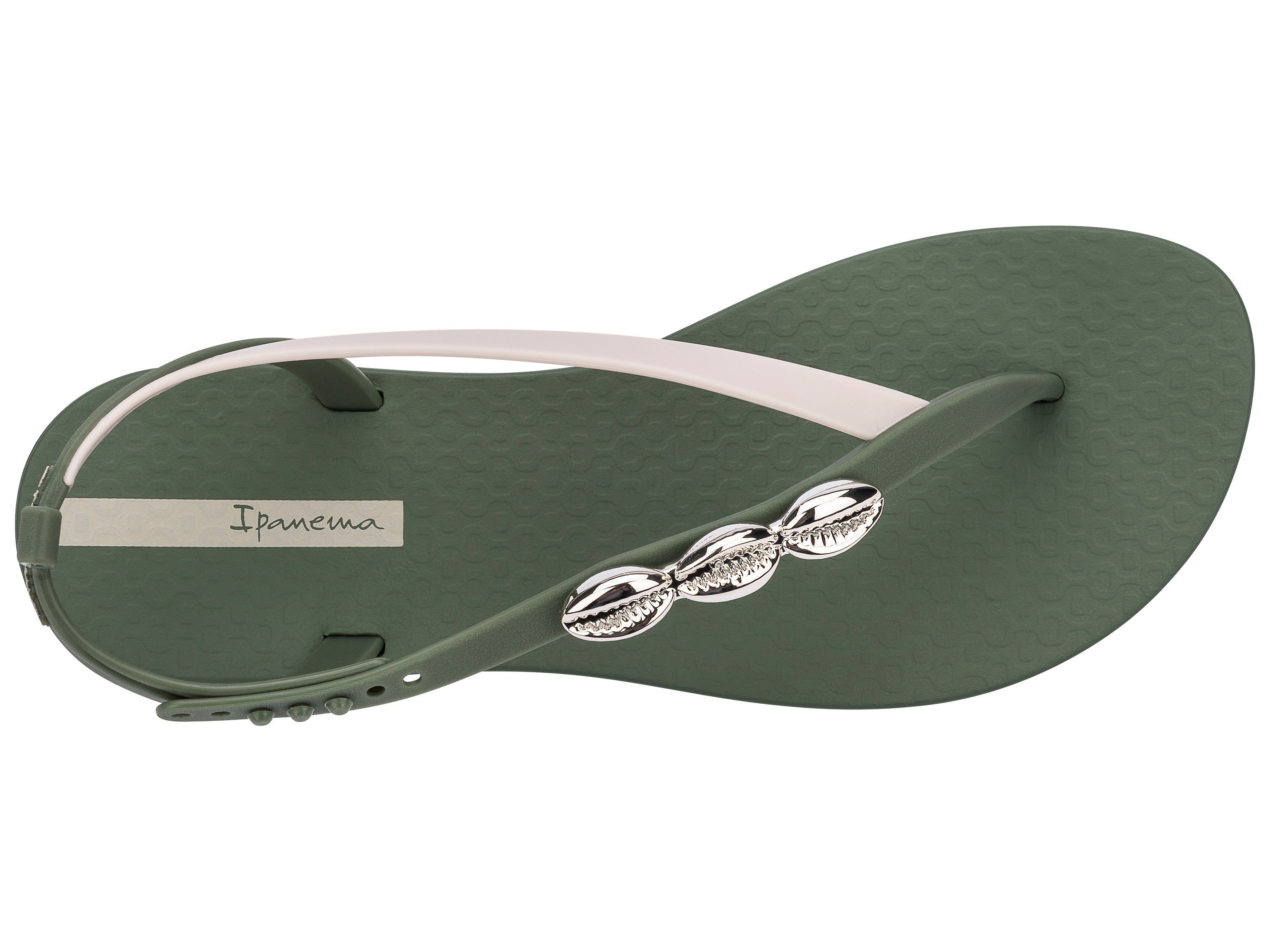 Ipanema Salty Sandalen Dames Groen Beige Zilver | 65739-OHJZ