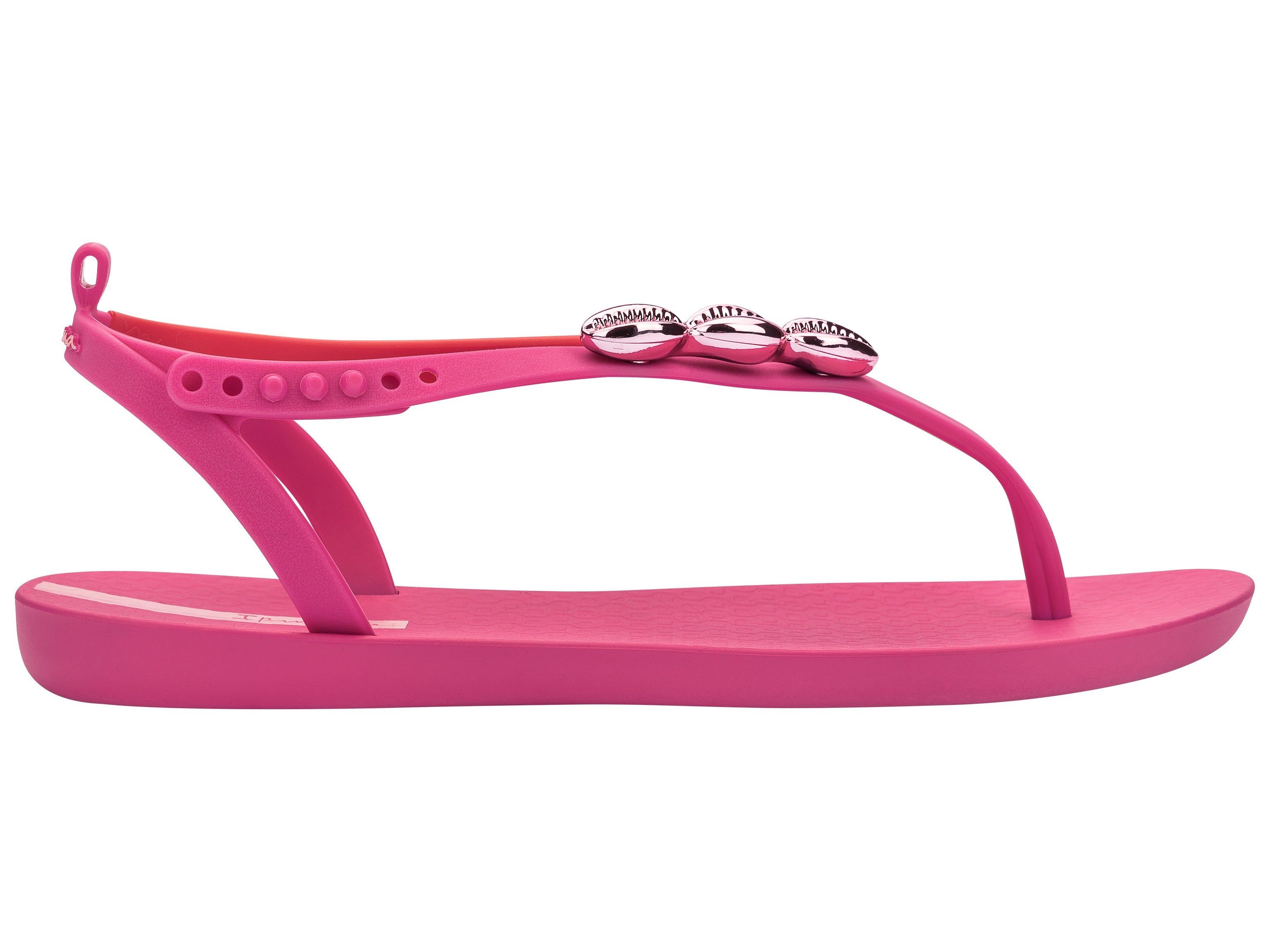 Ipanema Salty Sandalen Dames Roze Rood | 01476-BFWT