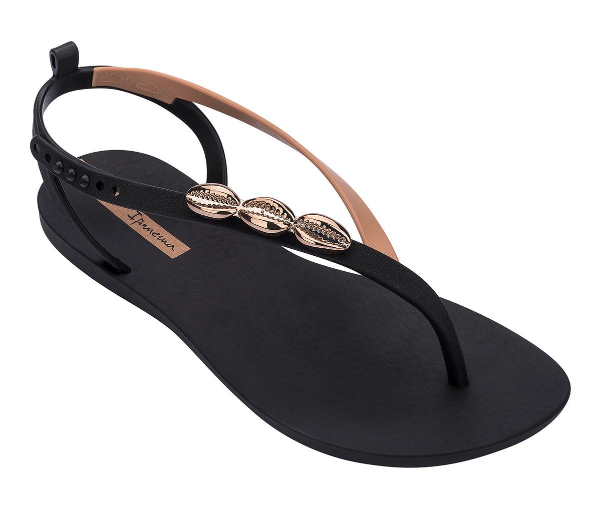 Ipanema Salty Sandalen Dames Zwart Beige Bruin | 57189-MSCI