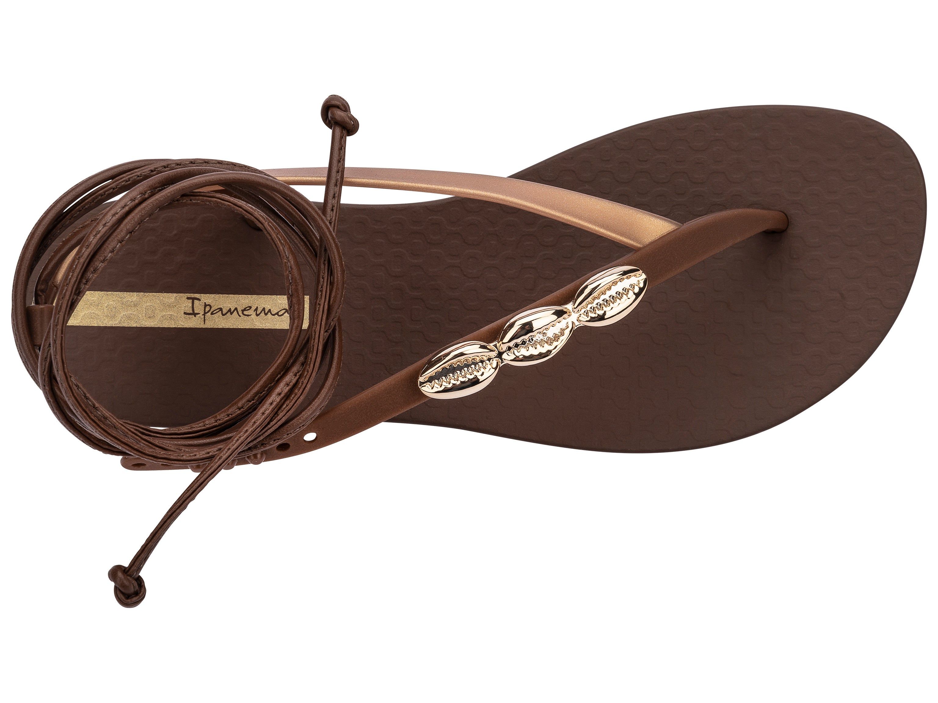 Ipanema Salty Strappy Sandalen Dames Bruin Goud | 78231-LOXH