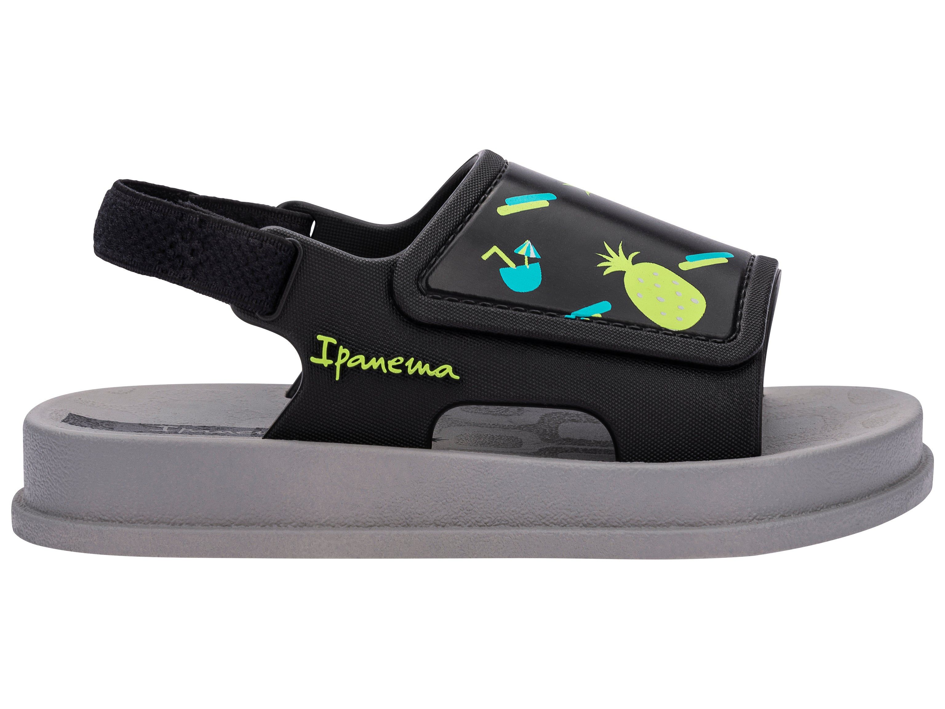 Ipanema Soft Sandalen Baby Grijs Zwart | 69718-LCNG