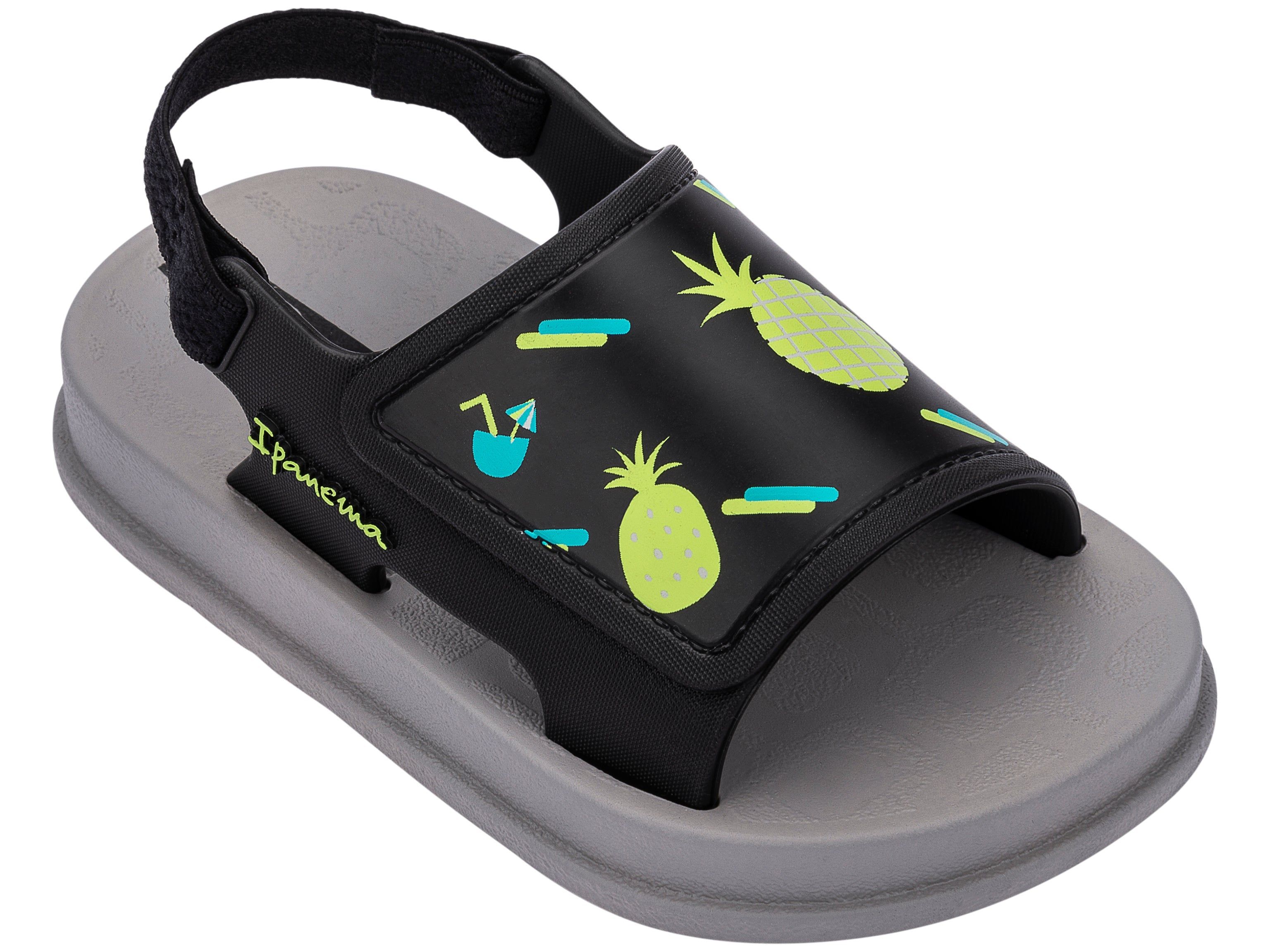 Ipanema Soft Sandalen Baby Grijs Zwart | 69718-LCNG