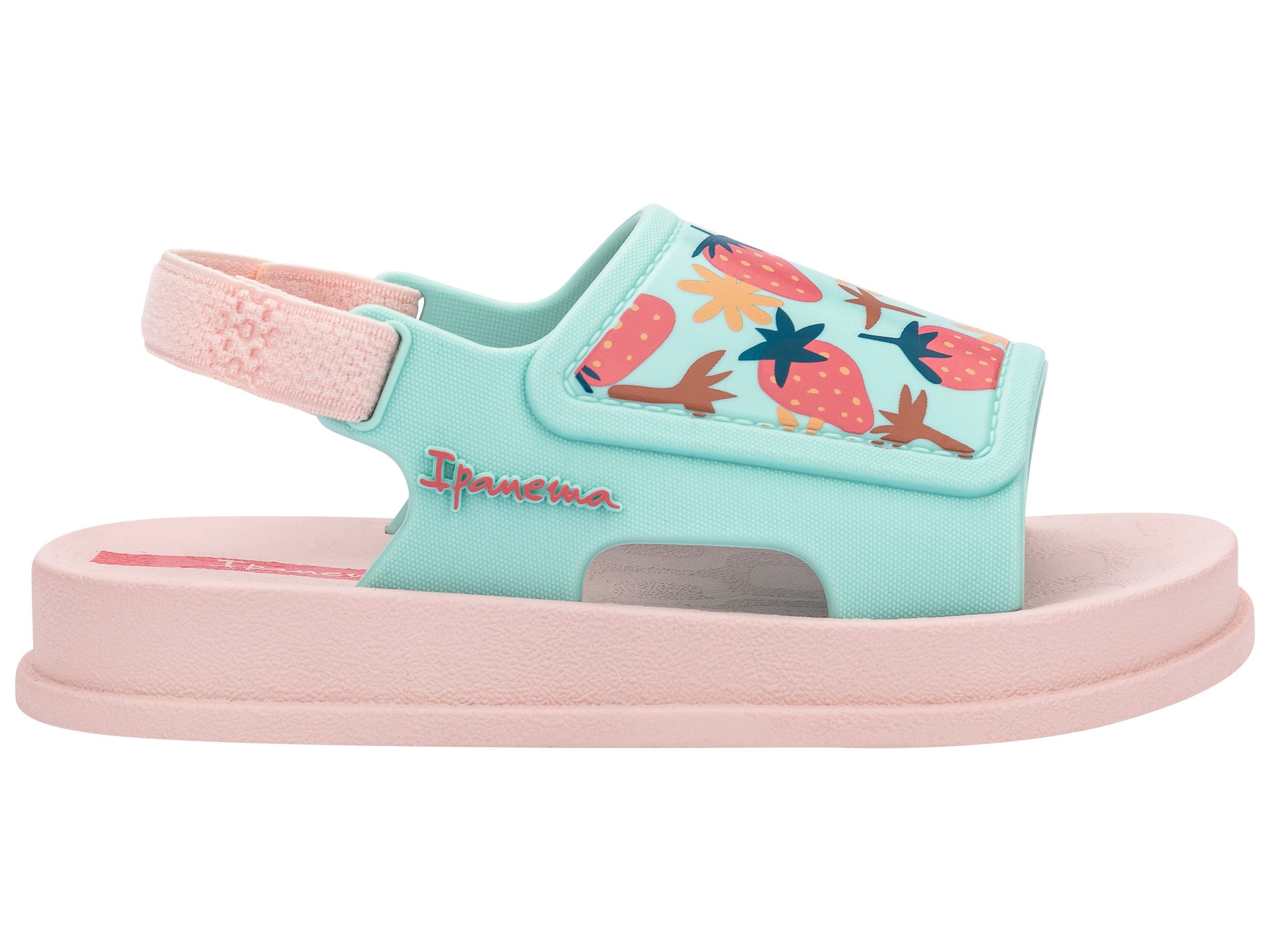 Ipanema Soft Sandalen Baby Roze Groen | 20743-YMPK