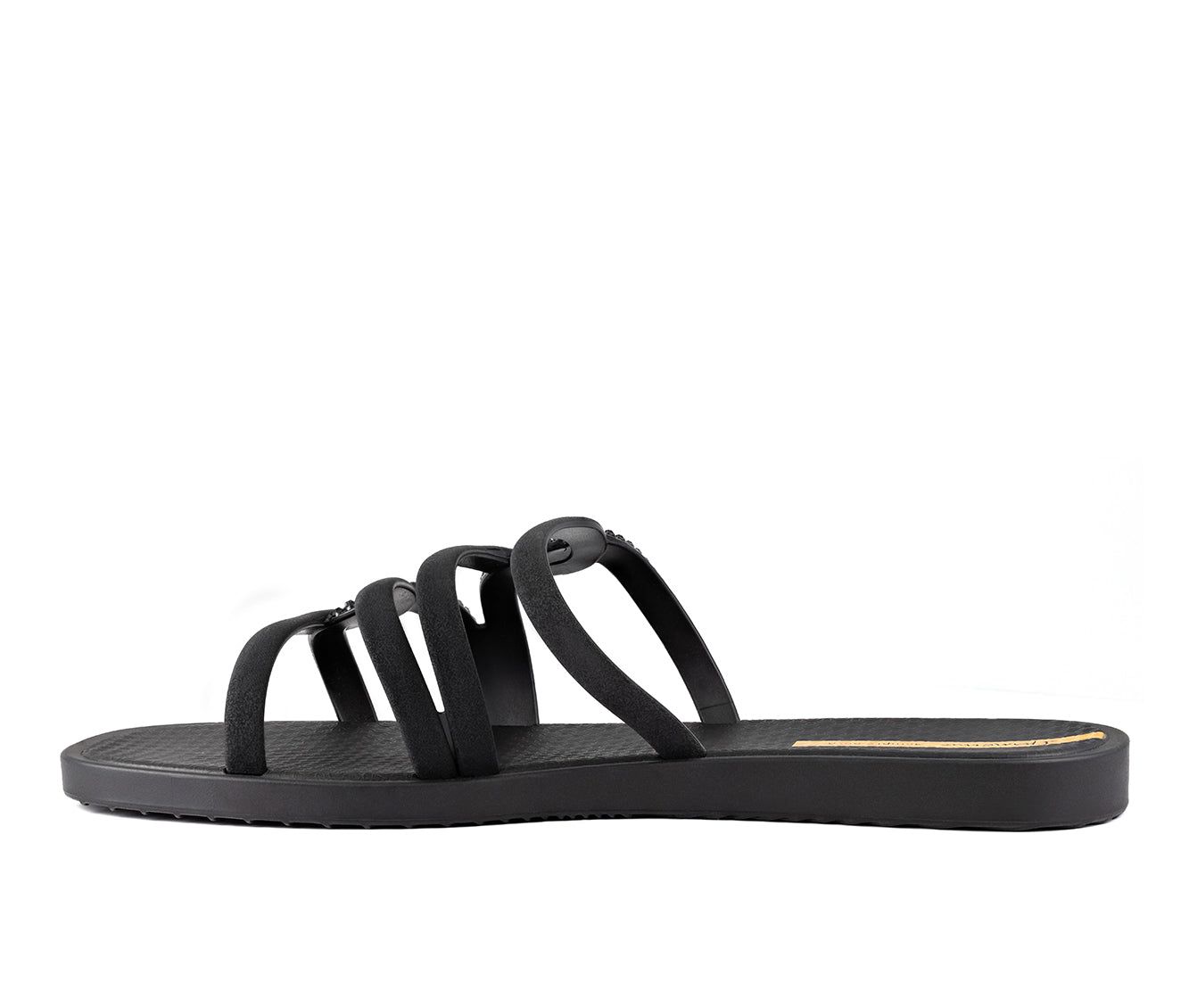 Ipanema Solar Slide Badslippers Dames Zwart | 12376-BEYM