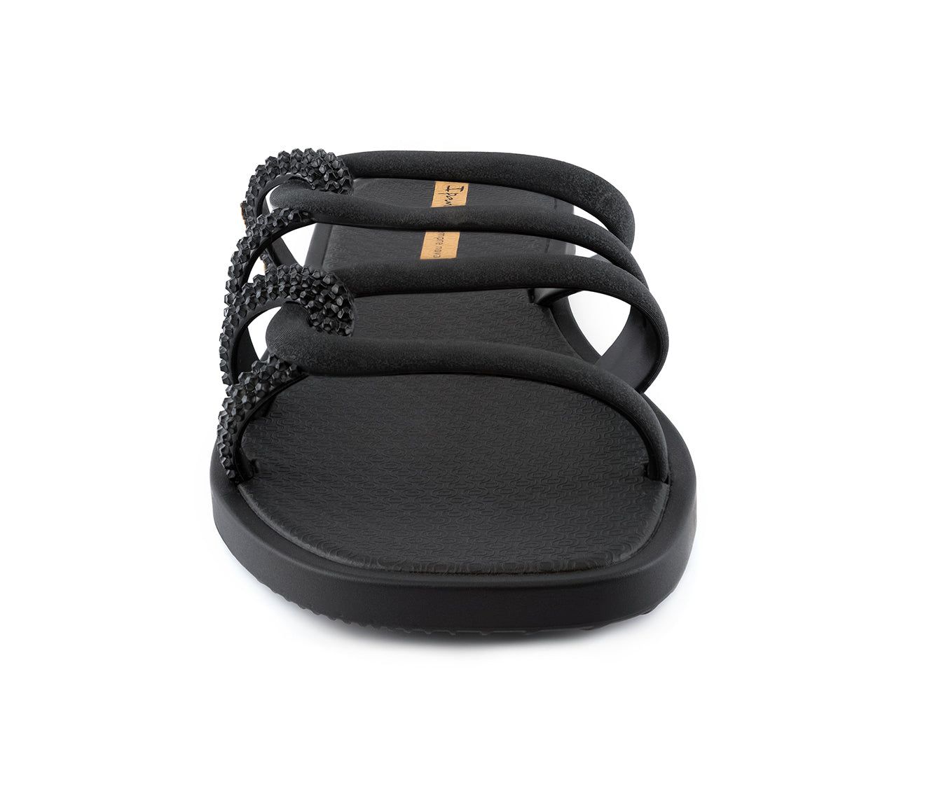 Ipanema Solar Slide Badslippers Dames Zwart | 12376-BEYM