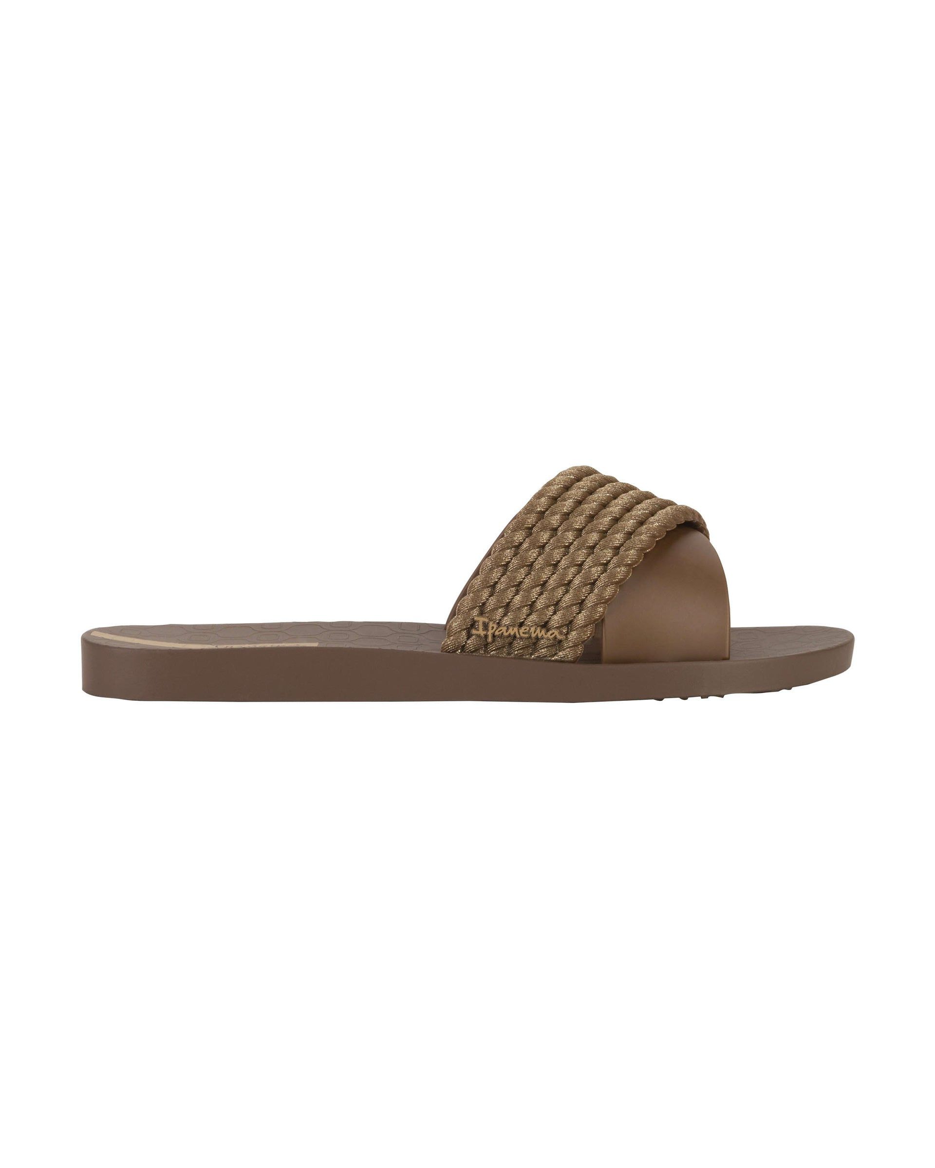 Ipanema Street Badslippers Dames Bruin Bruin | 73154-IMPW