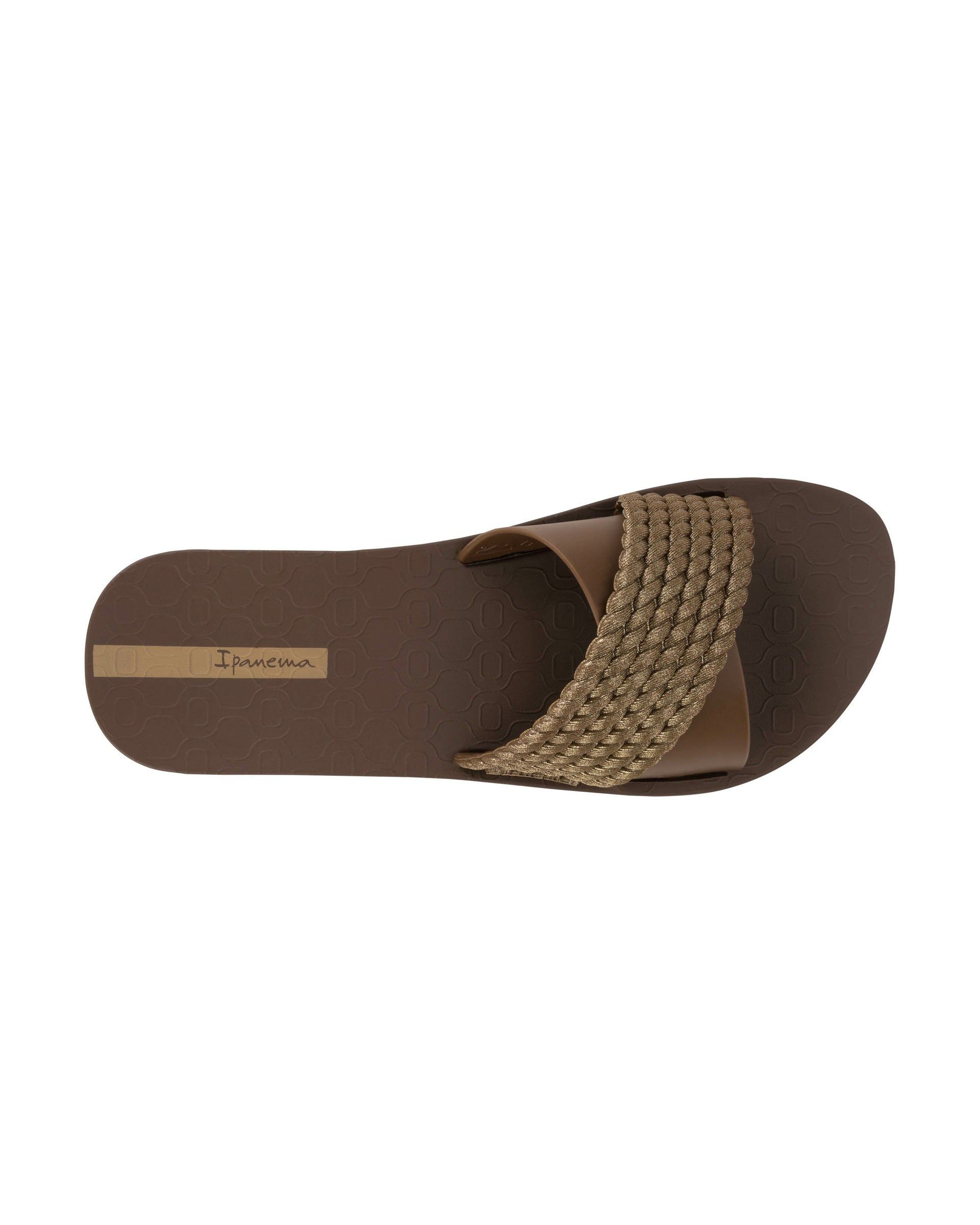 Ipanema Street Badslippers Dames Bruin Bruin | 73154-IMPW