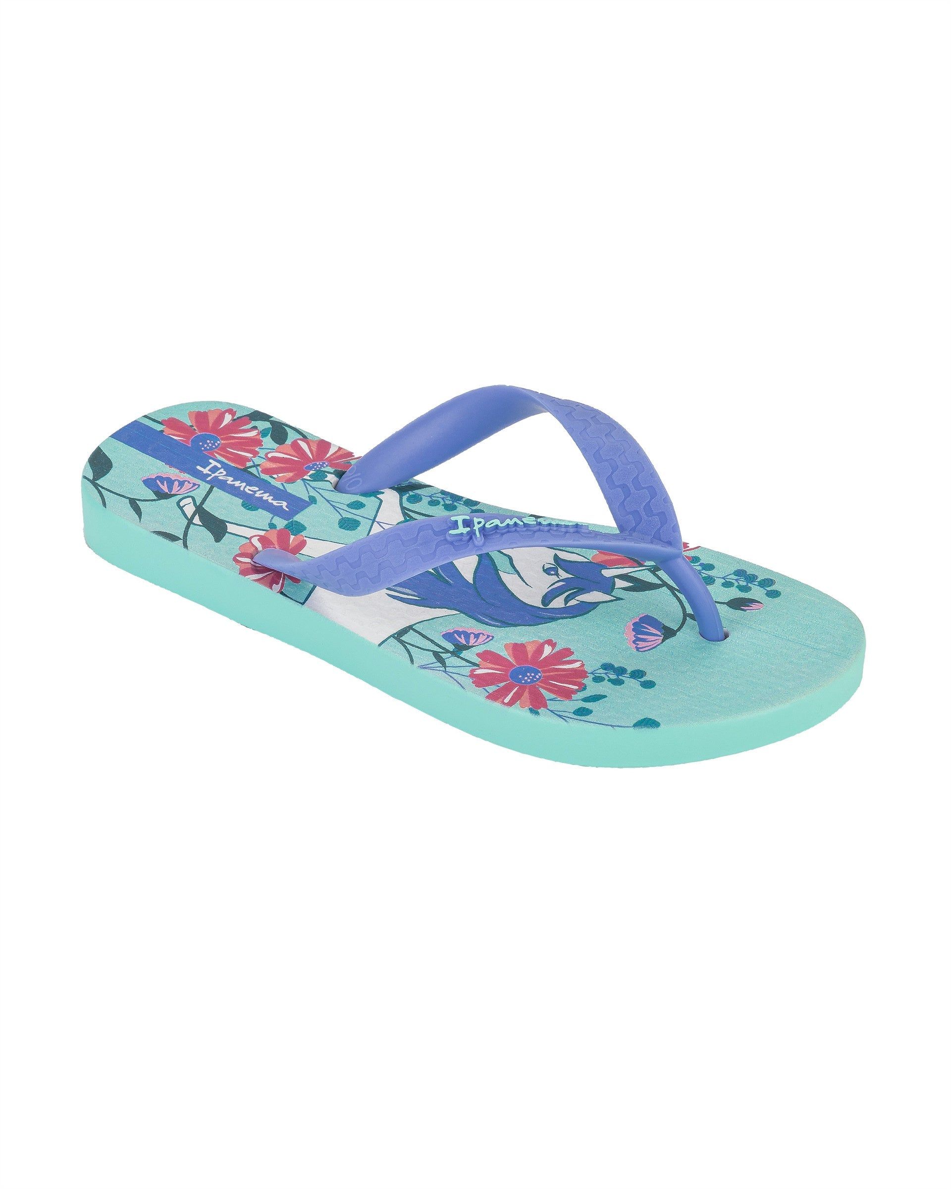 Ipanema Temas Teenslippers Kinderen Groen Blauw Roze | 52187-GBRO