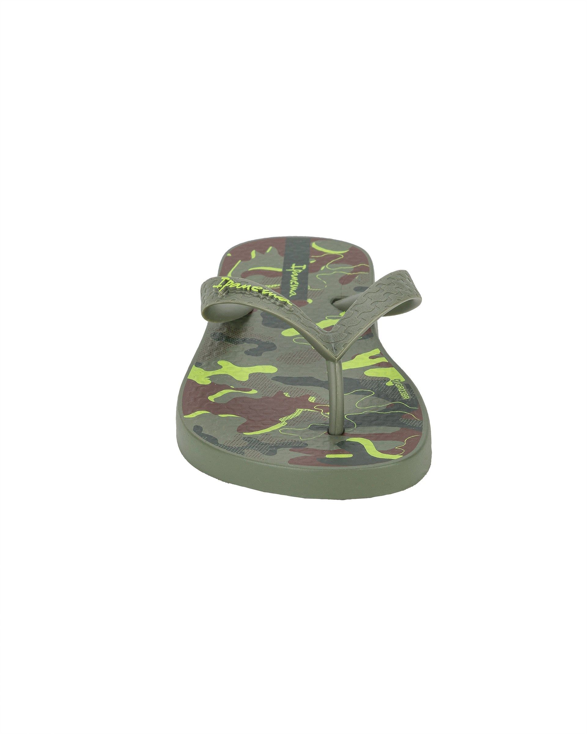 Ipanema Temas Teenslippers Kinderen Groen Bruin | 29045-PAKV