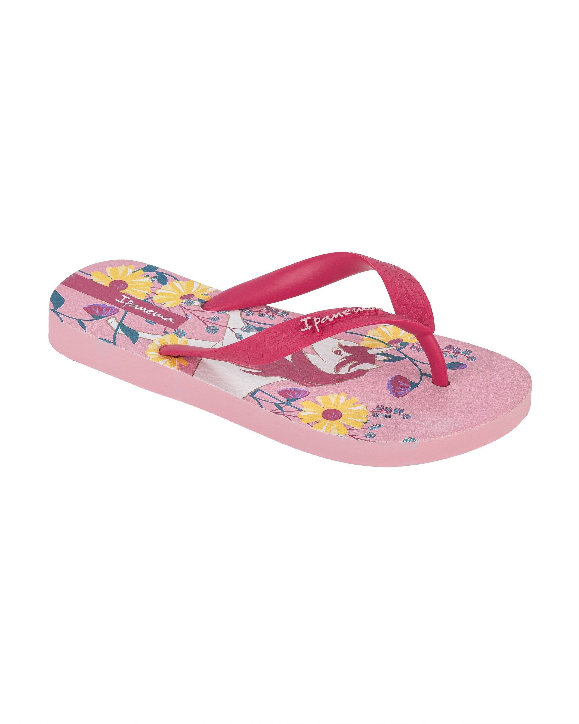 Ipanema Temas Teenslippers Kinderen Roze Wit Geel | 75246-VAIP