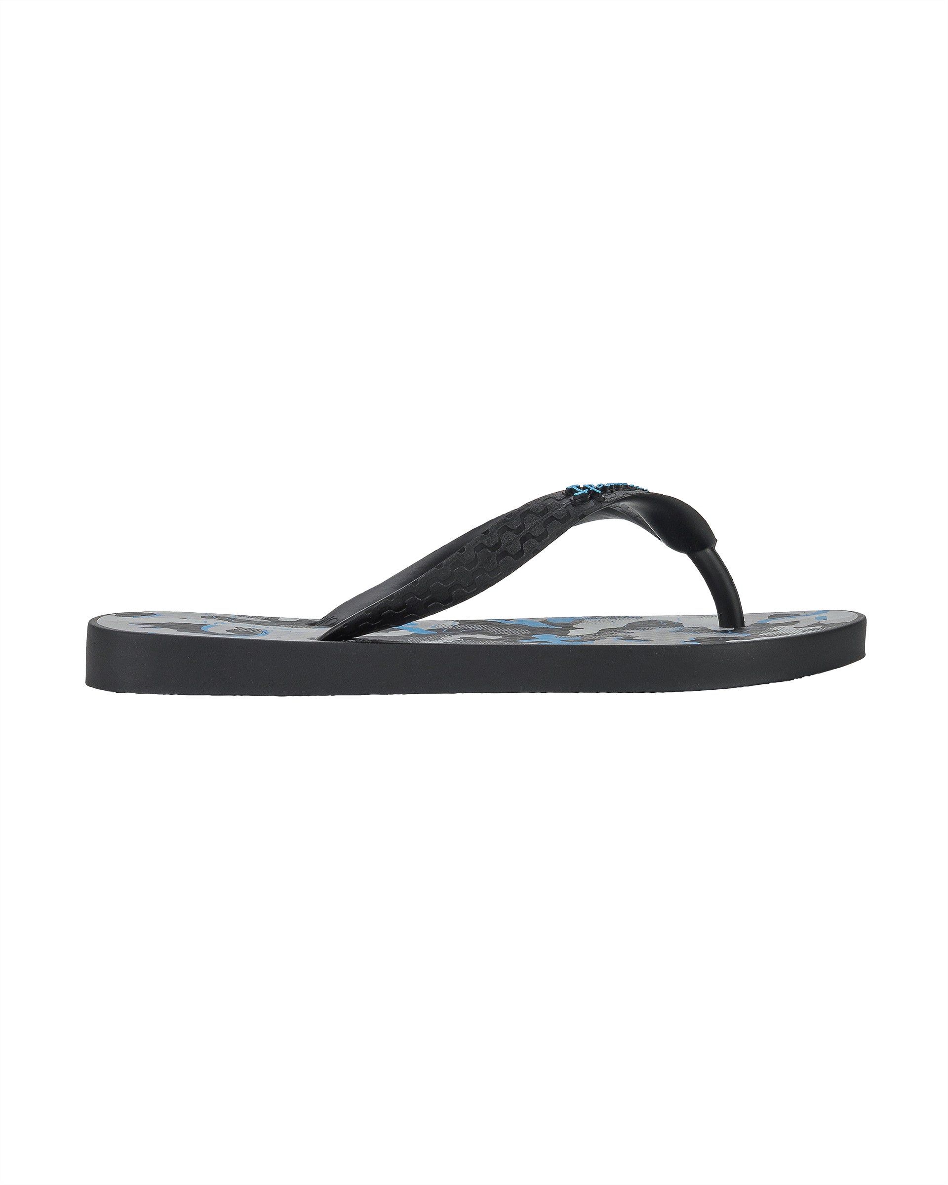 Ipanema Temas Teenslippers Kinderen Zwart Grijs Blauw | 37410-MTVR