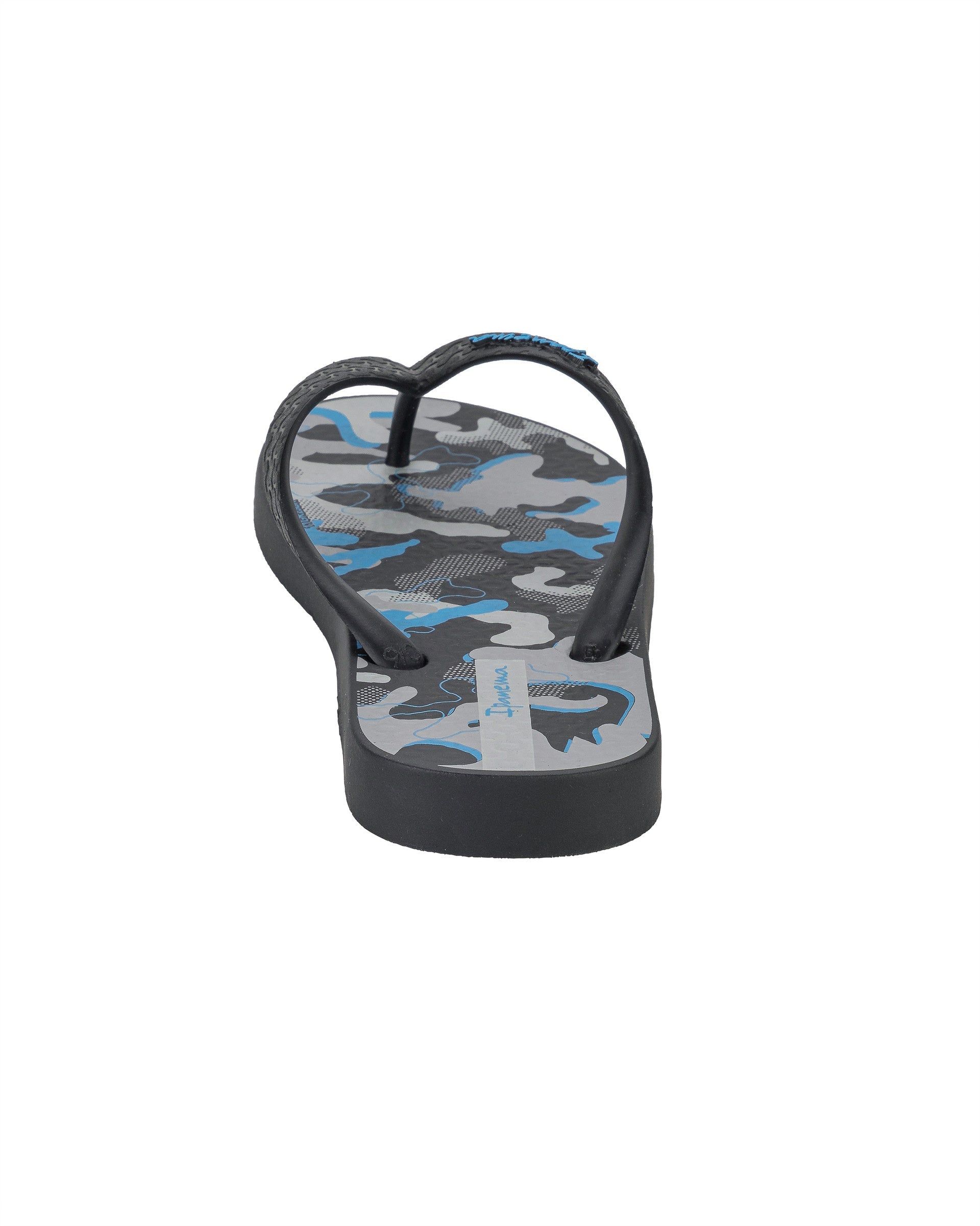 Ipanema Temas Teenslippers Kinderen Zwart Grijs Blauw | 37410-MTVR